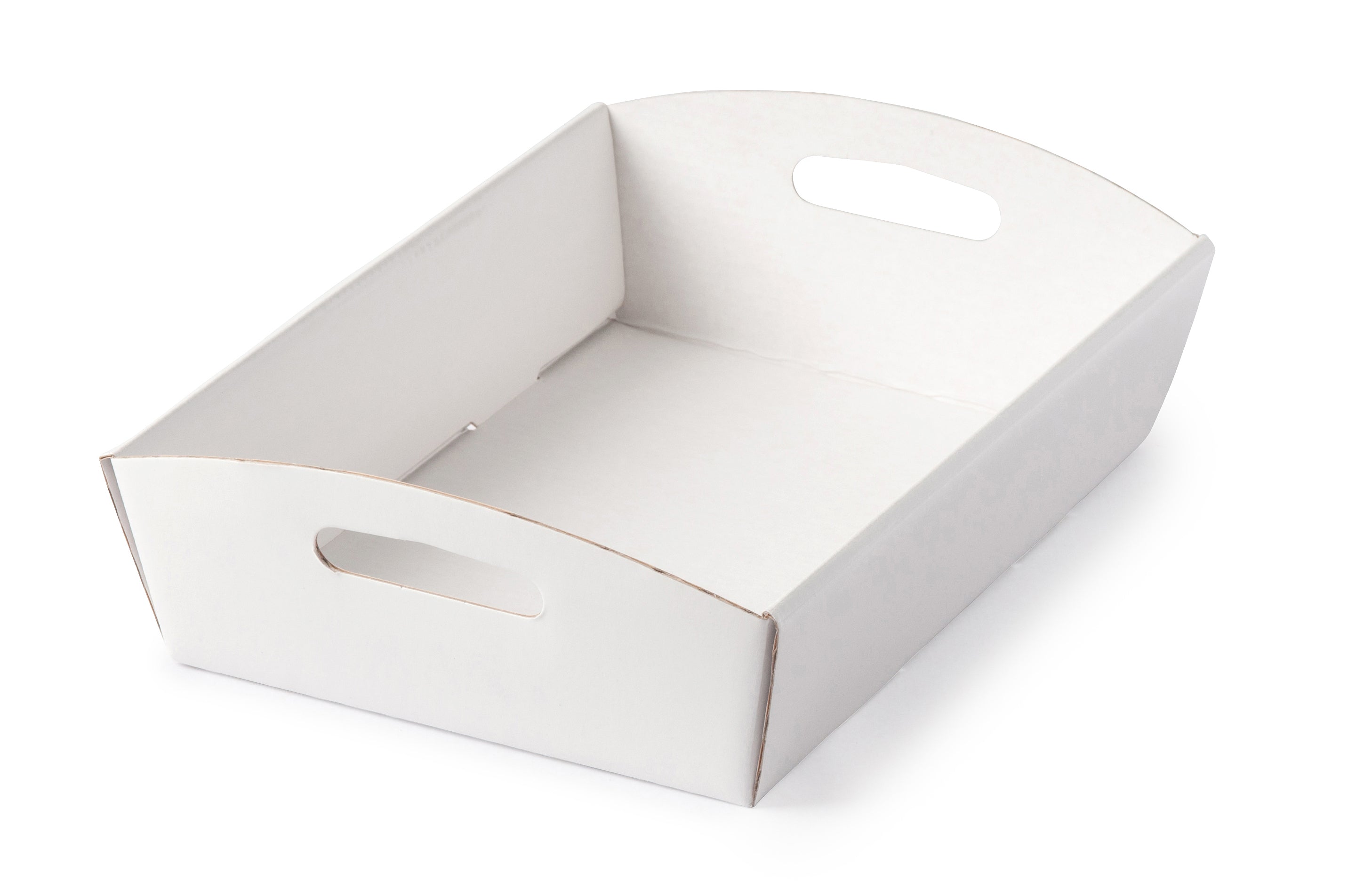 Small Hamper Tray - Gloss White