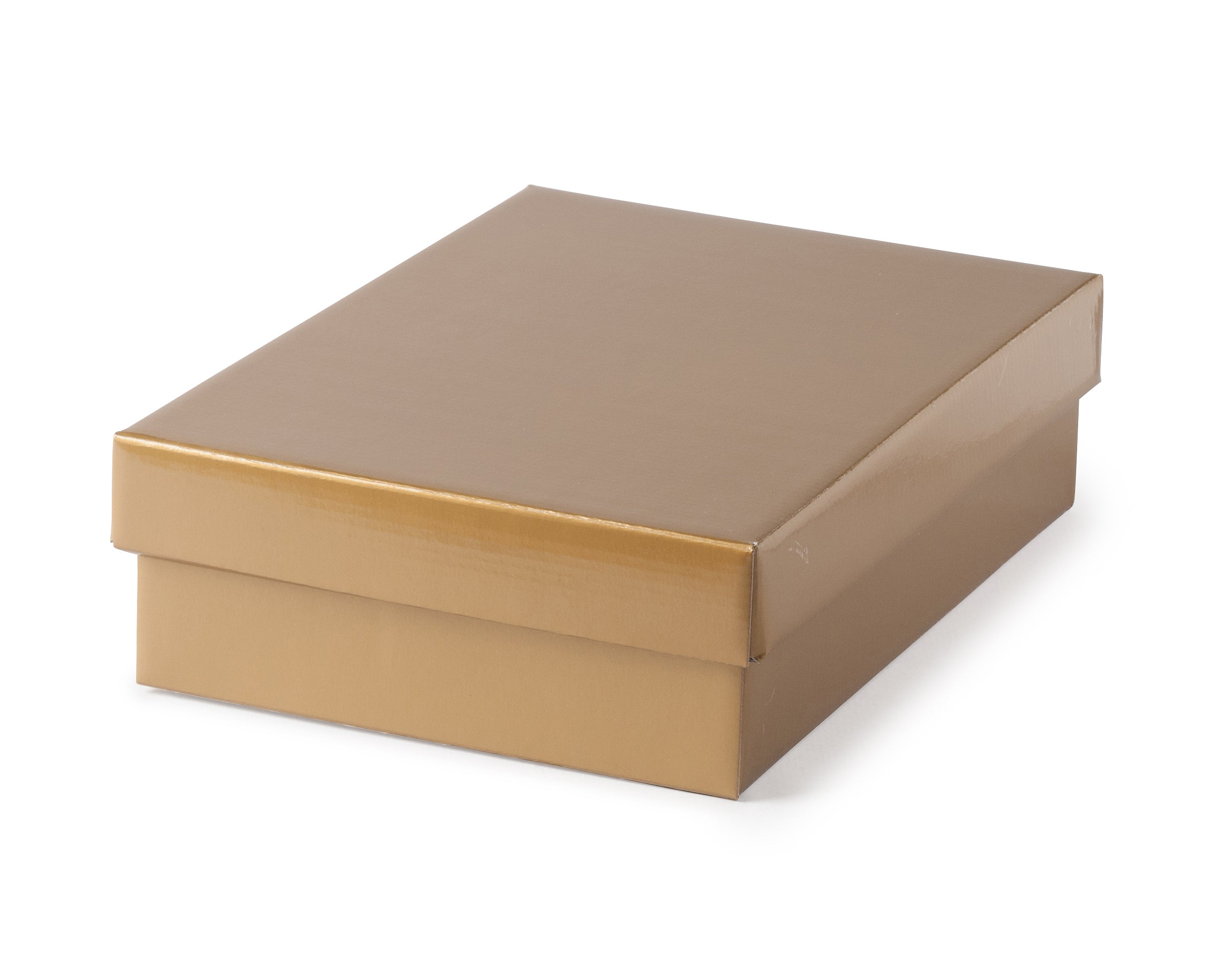 Small Shirt Box - Gloss Gold