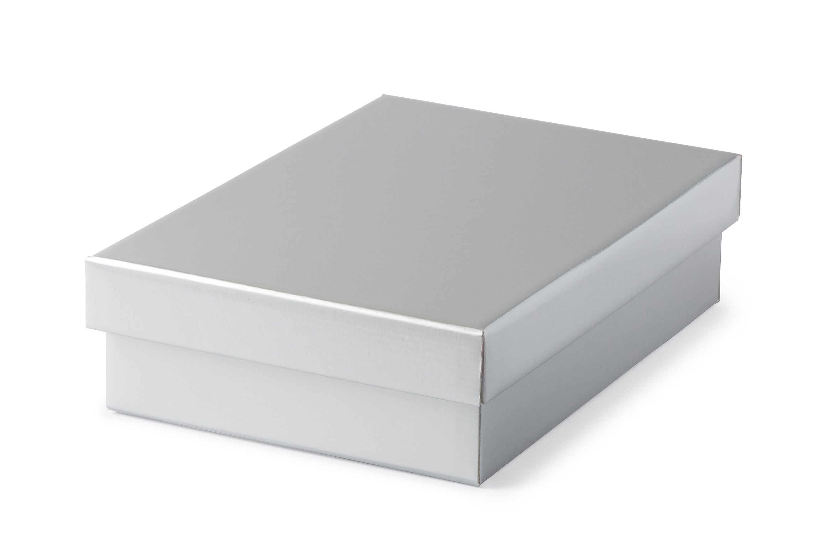 Small Shirt Box - Gloss Silver