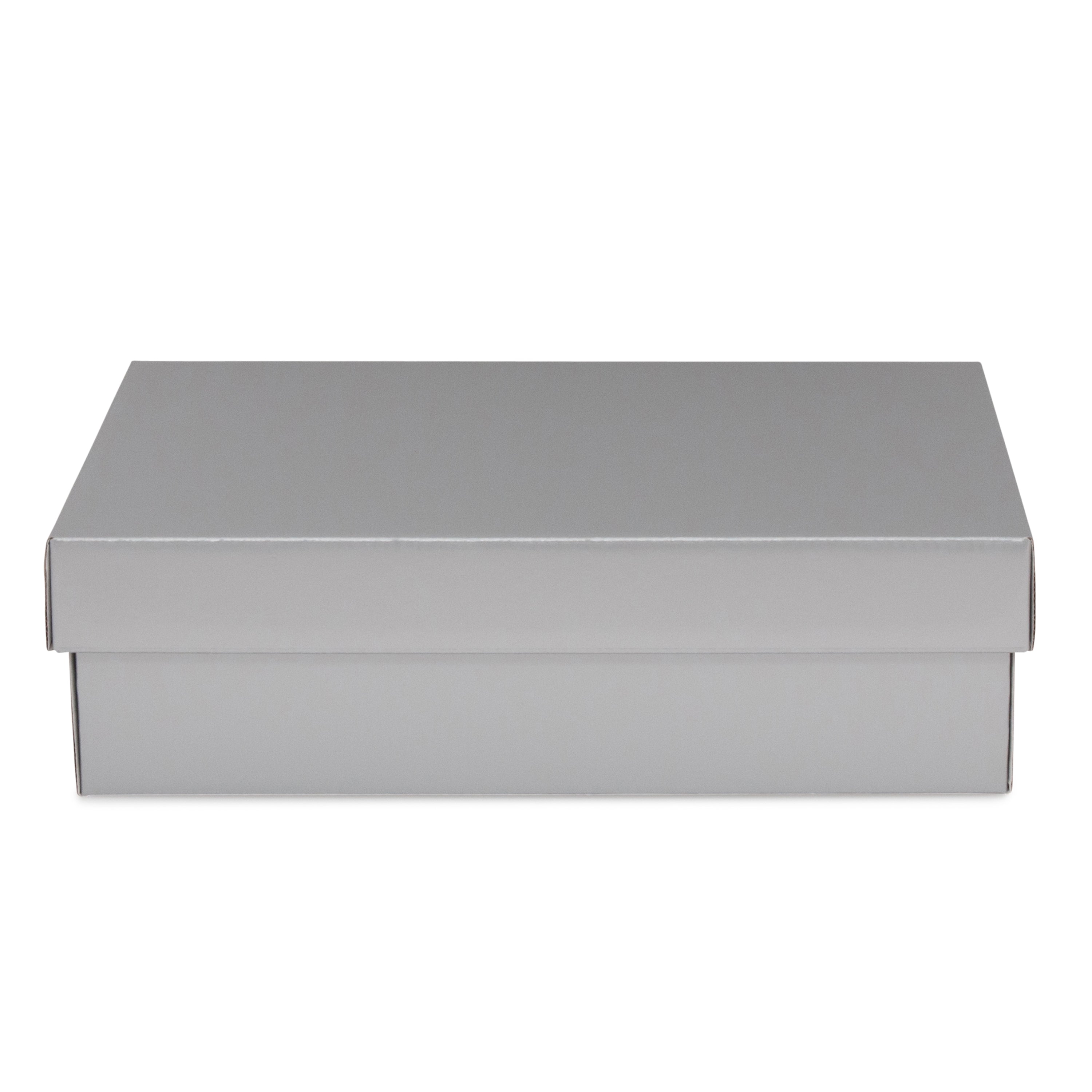 Small Shirt Box - Gloss Silver