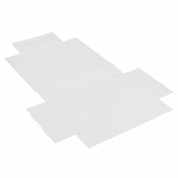 Cake Gift Shipper Box - Square - Gloss White