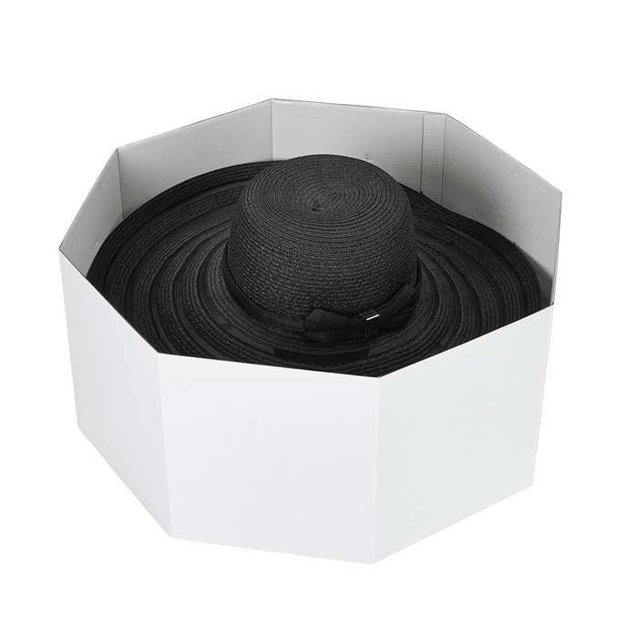 Large Hat Box - Gloss White