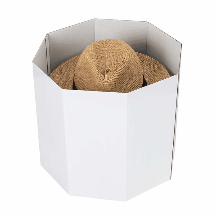 Small Hat Box - Gloss White