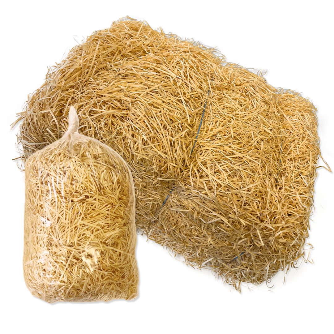 Wood Wool - 1kg Bag (3mm Thick)
