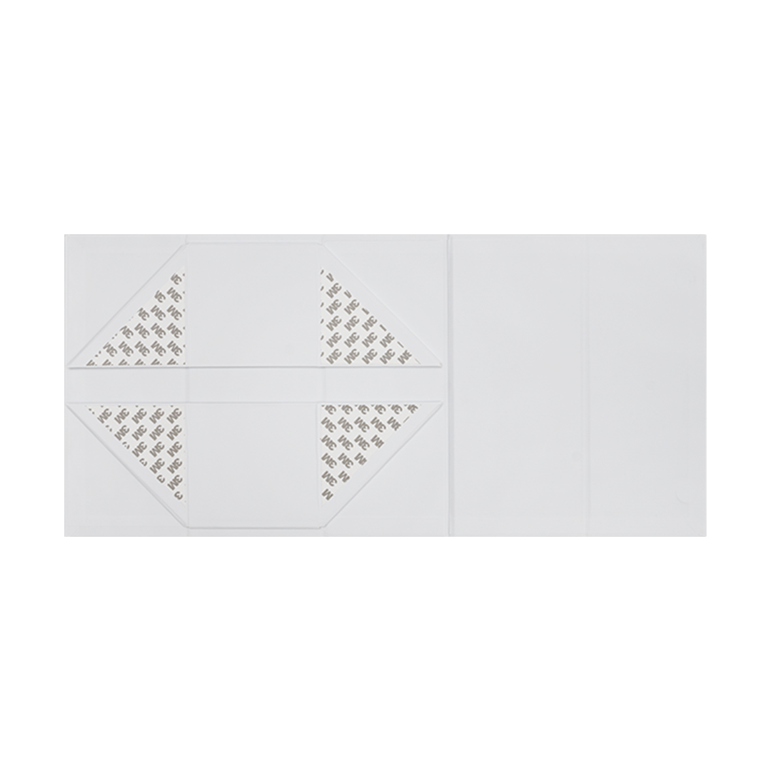 Gift Box, Spirit Bottle Emboss Magnetic Closure 255x110x110mm, Matt White - Sample