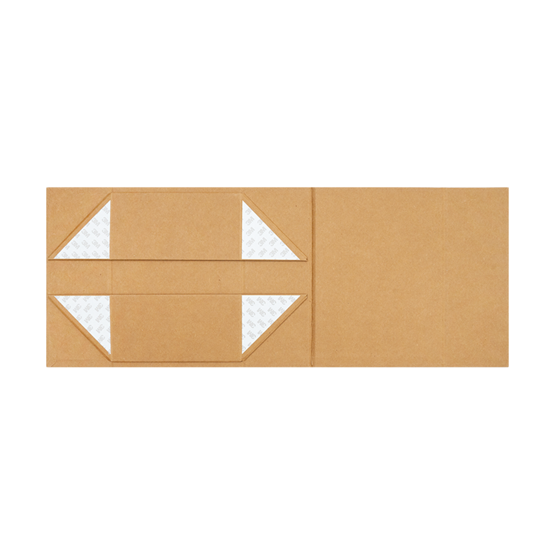 Hamper Box, Rectangle, Emboss Magnetic Closure Small, Matt Kraft