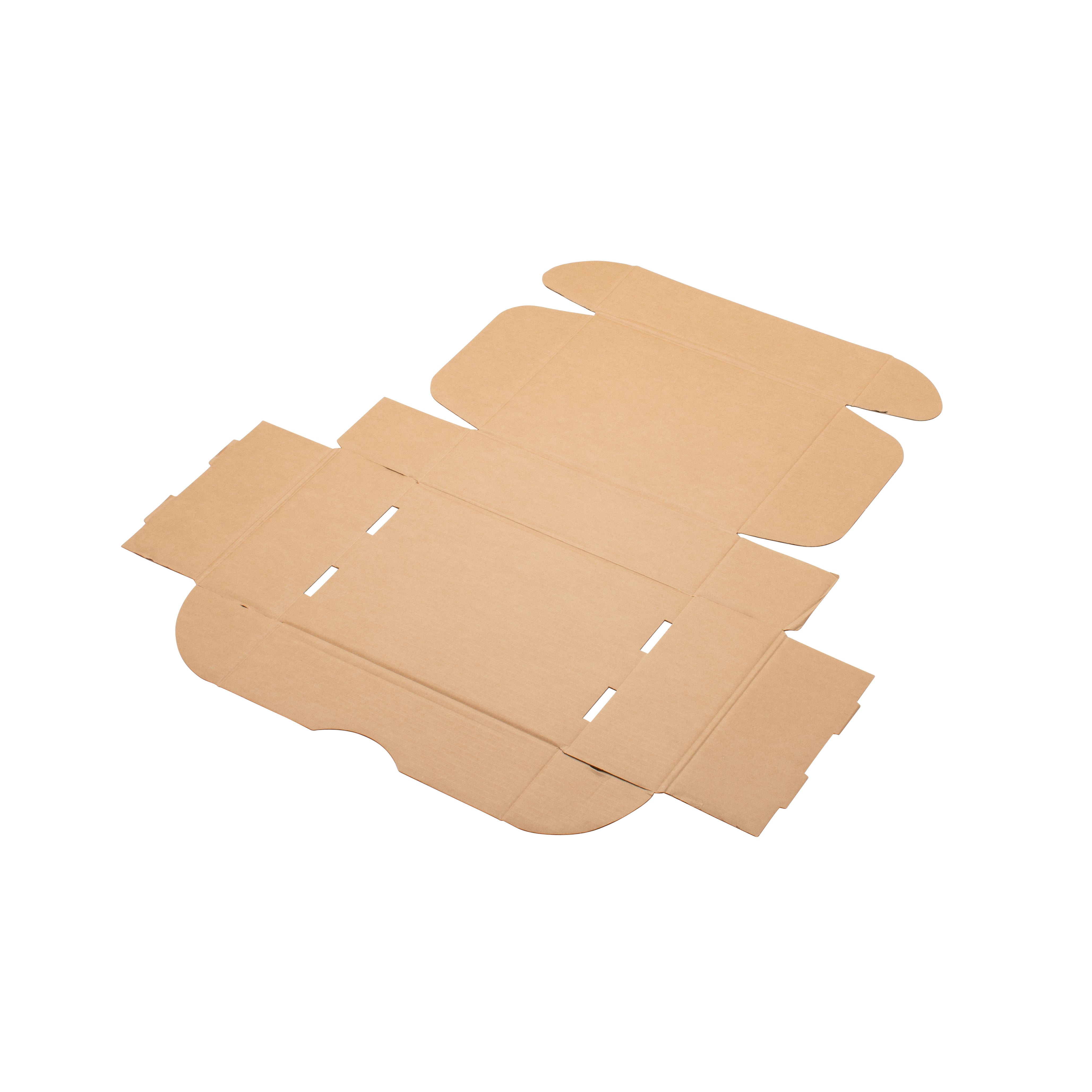 Postage Shipper Box – Hamilton 1 Rectangle - Kraft - Sample