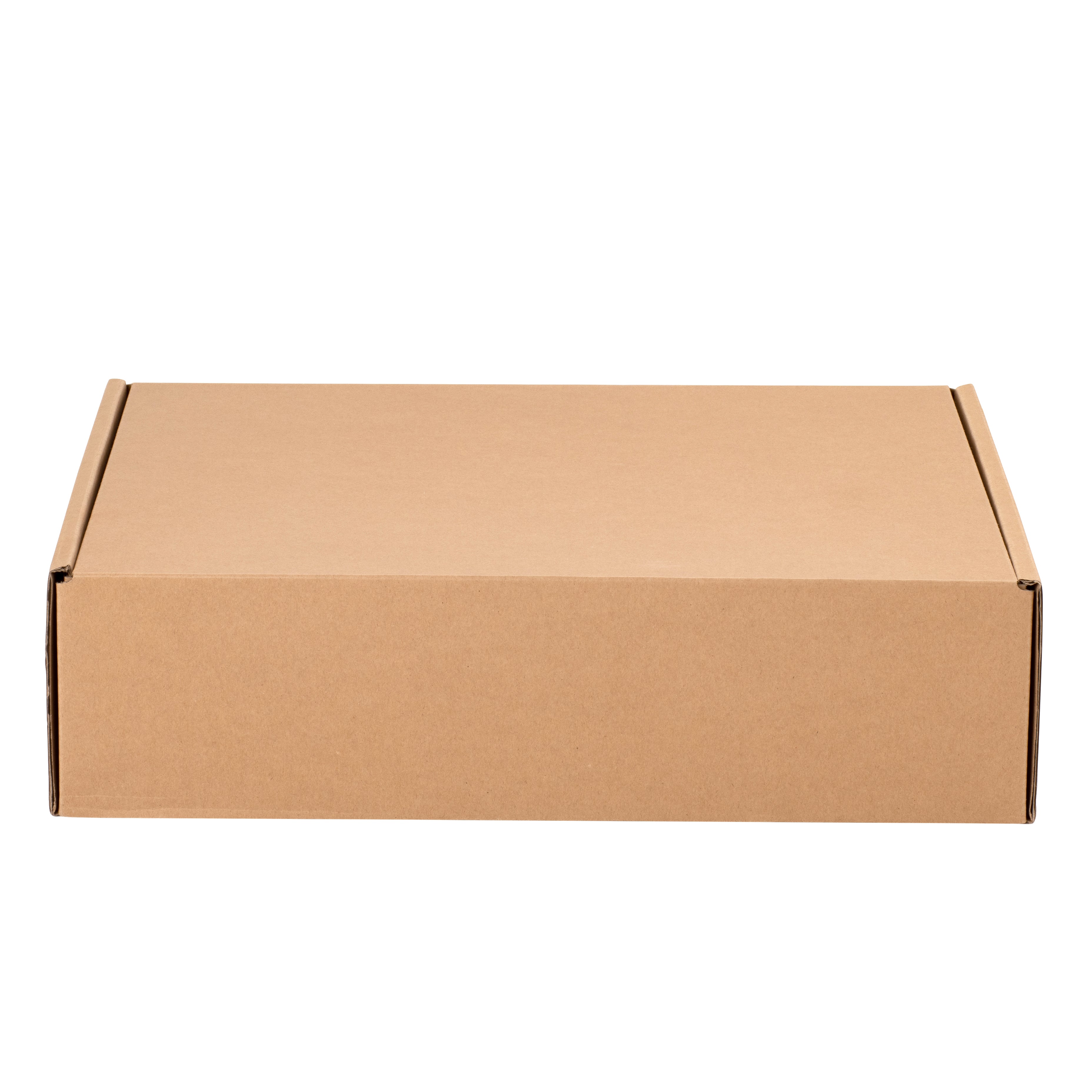 Postage Shipper Box – Hamilton 2 Rectangle - Kraft - Sample