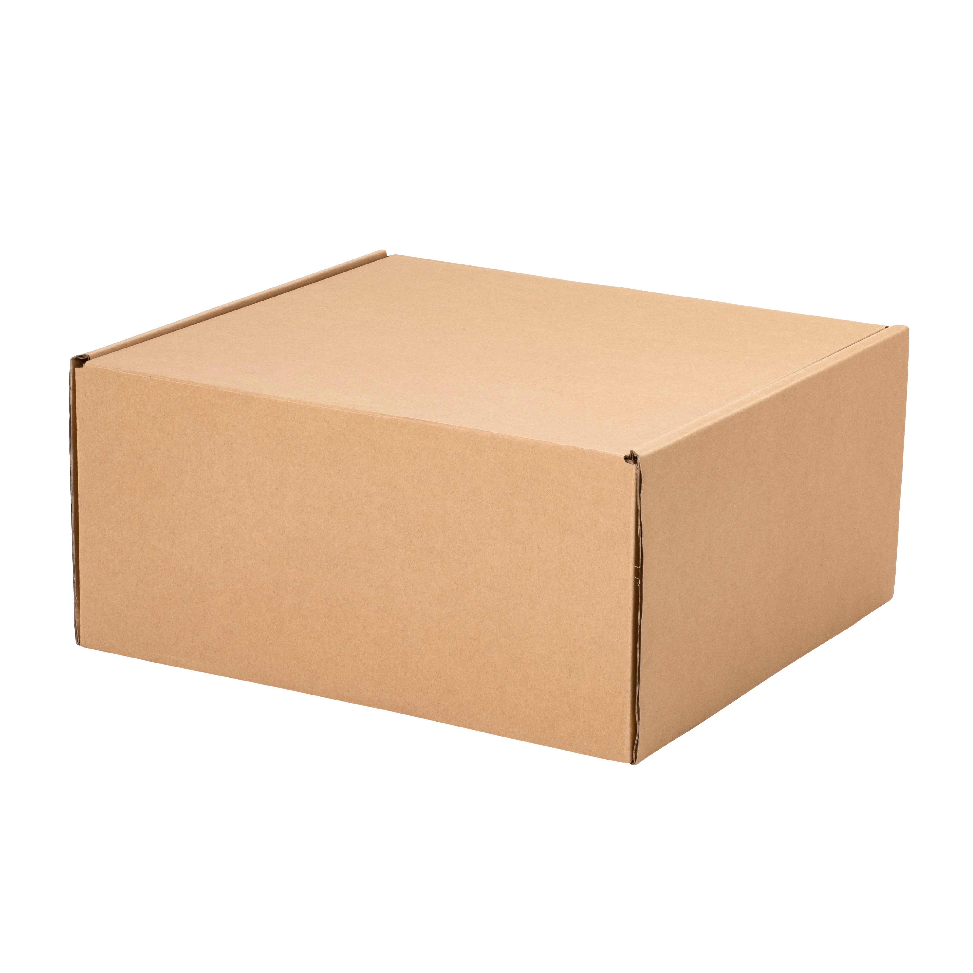 Postage Shipper Box – Hamilton 3 Rectangle - Kraft - Sample