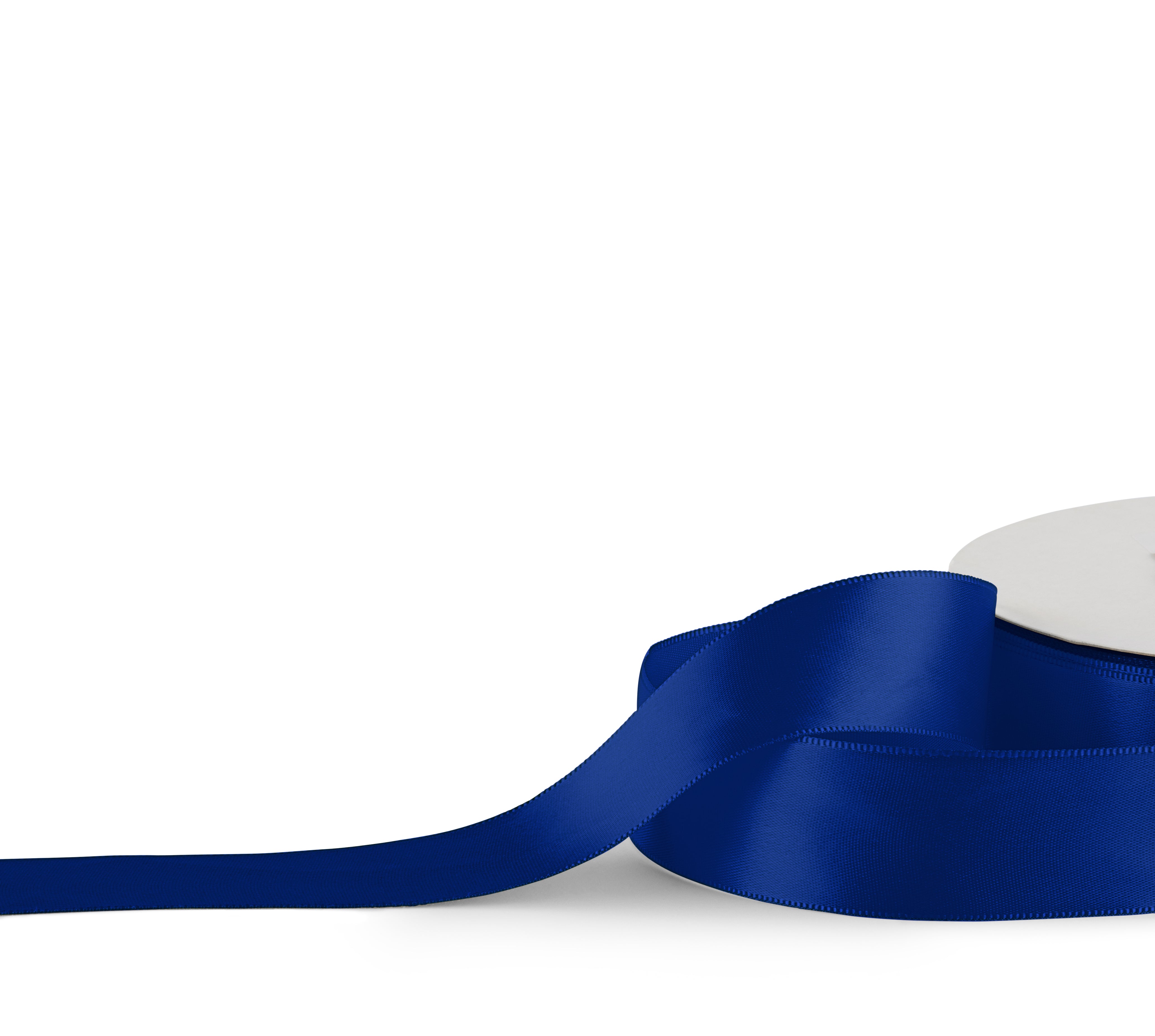 Premium single faced Satin Ribbon 25mm x 30m - Navy