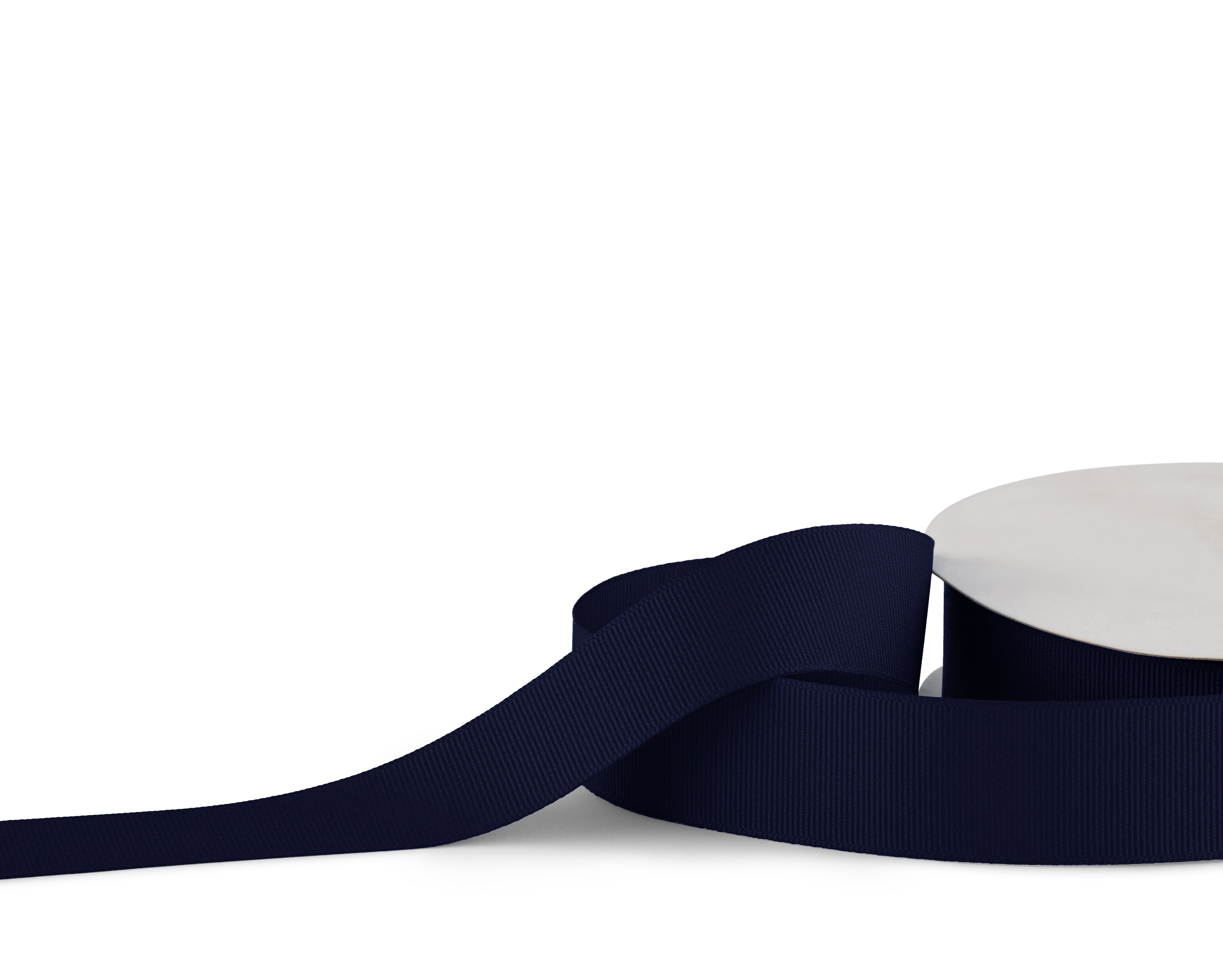 Premium Grosgrain Ribbon 25mm x 30m - Navy