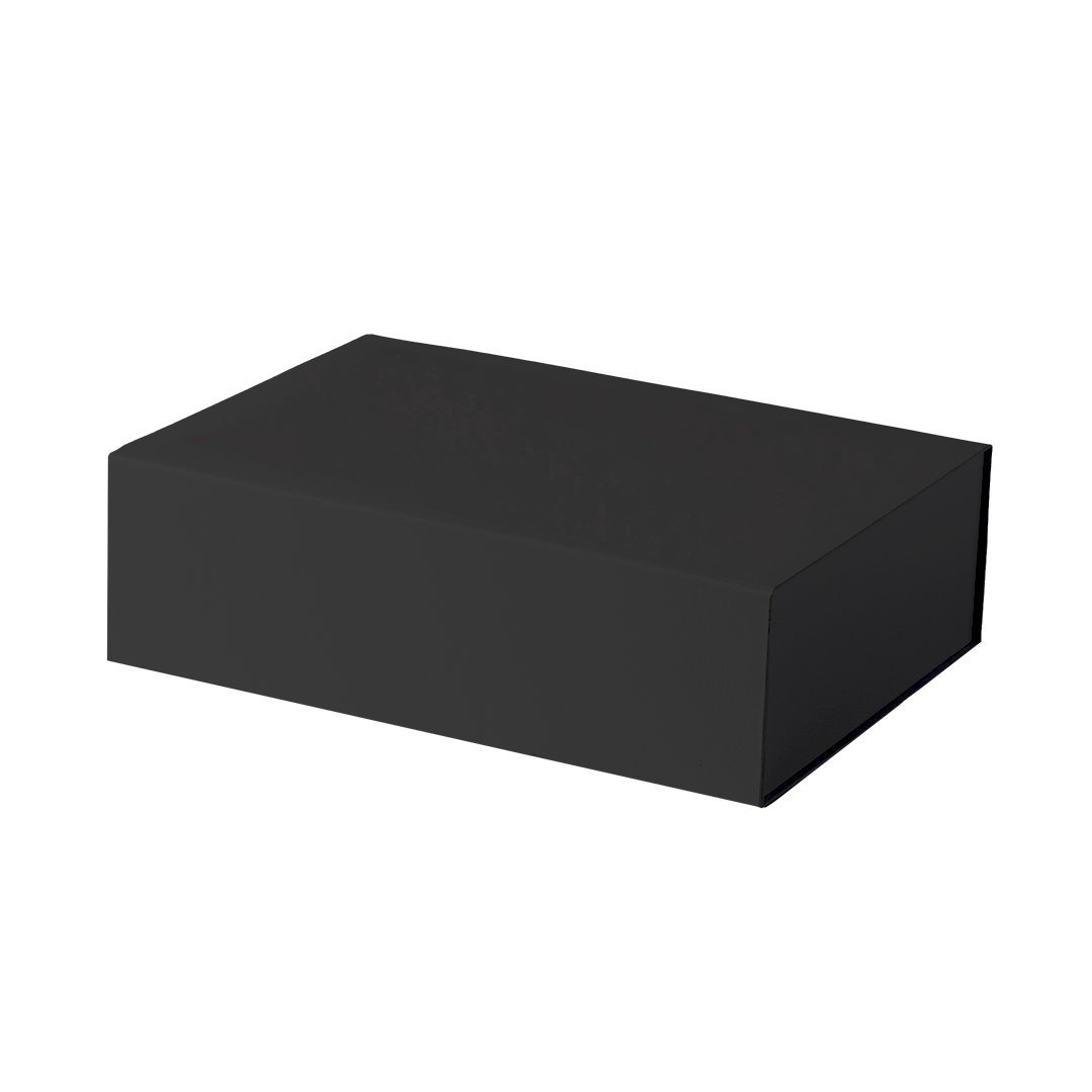 Hamilton Case Box 1 - Matt Black Emboss Magnetic Closure