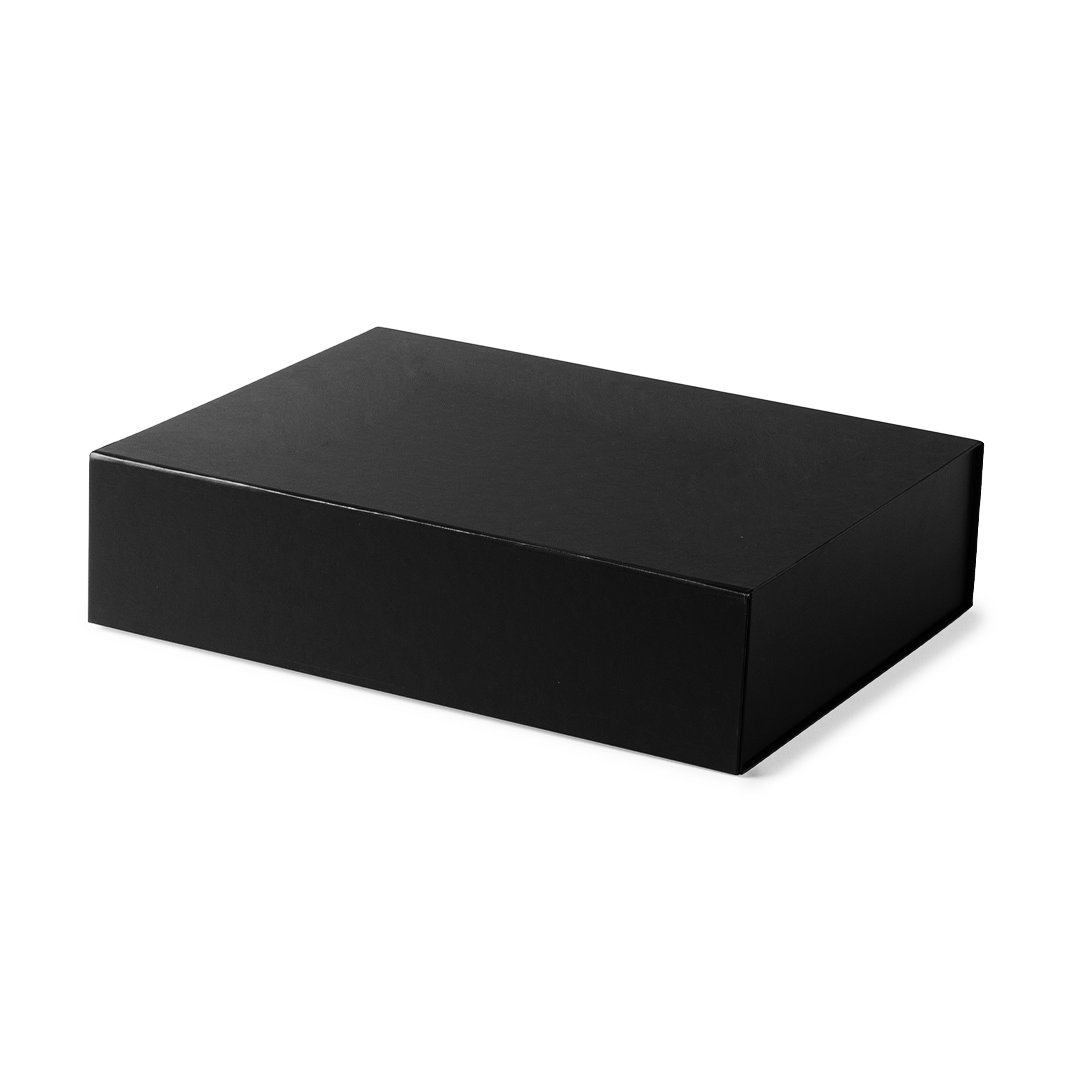 Hamilton Case Box 2 - Matt Black Emboss Magnetic Closure