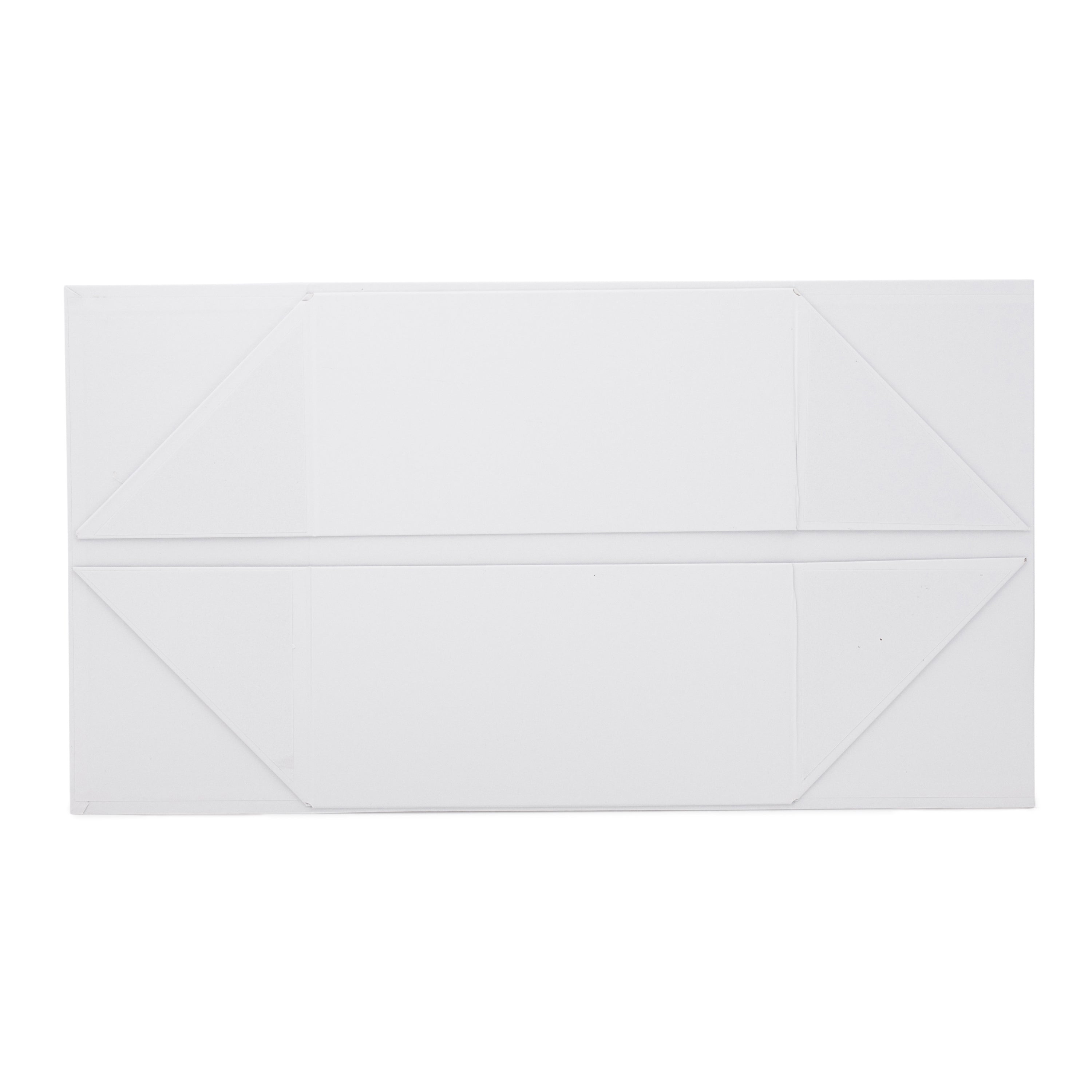 Hamilton Case Box 3 - Matt White Emboss Magnetic Closure - Sample