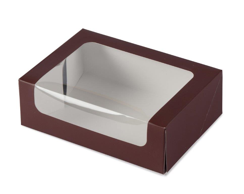 Medium Macaron Box - Chocolate