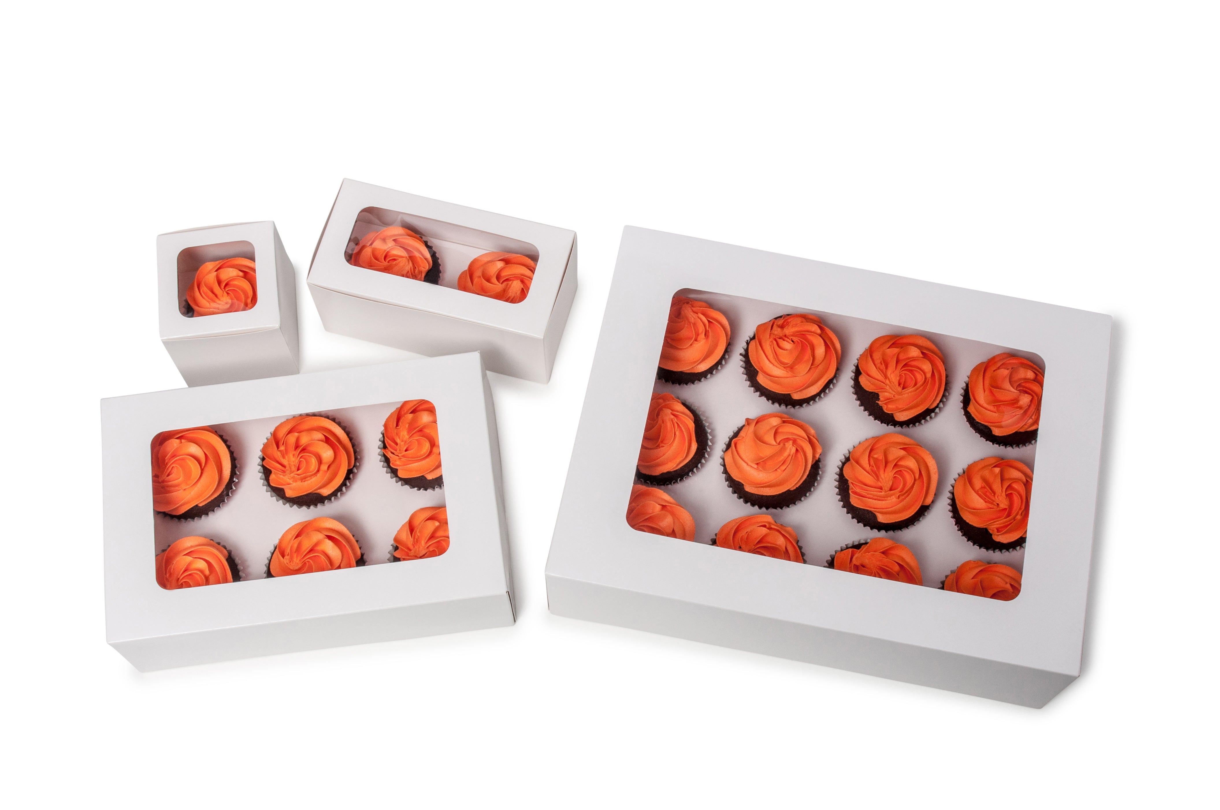 Two Cupcake Box - Kraft