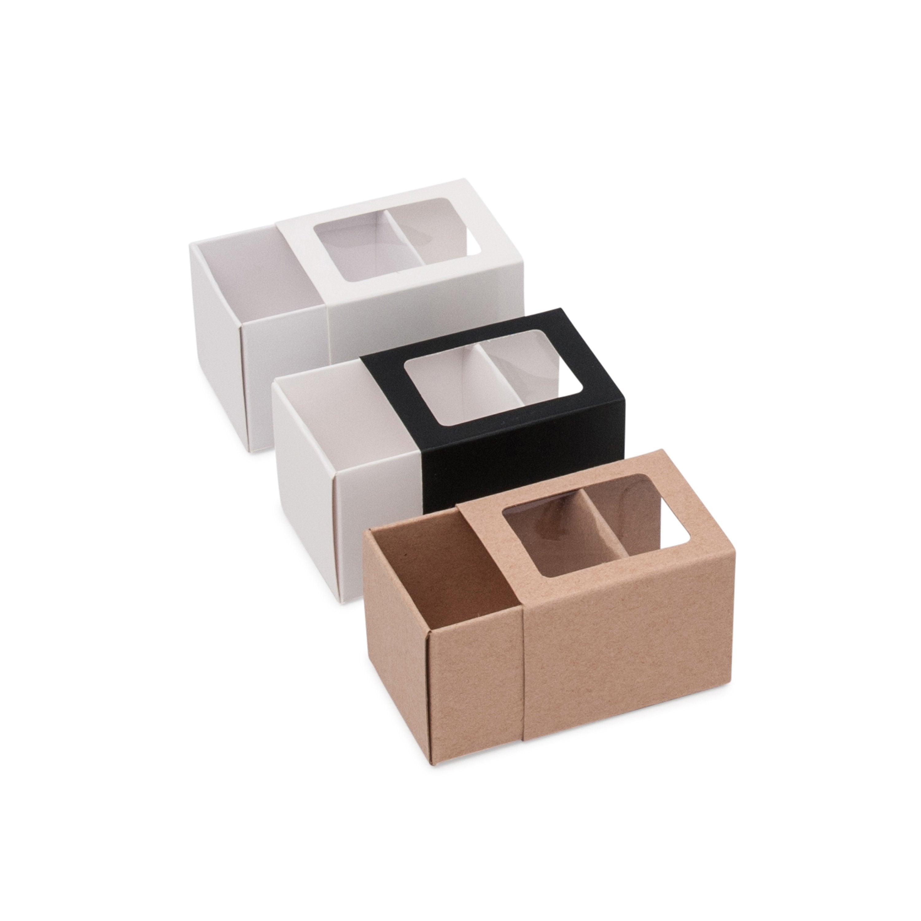 2 Macaron Box - Kraft