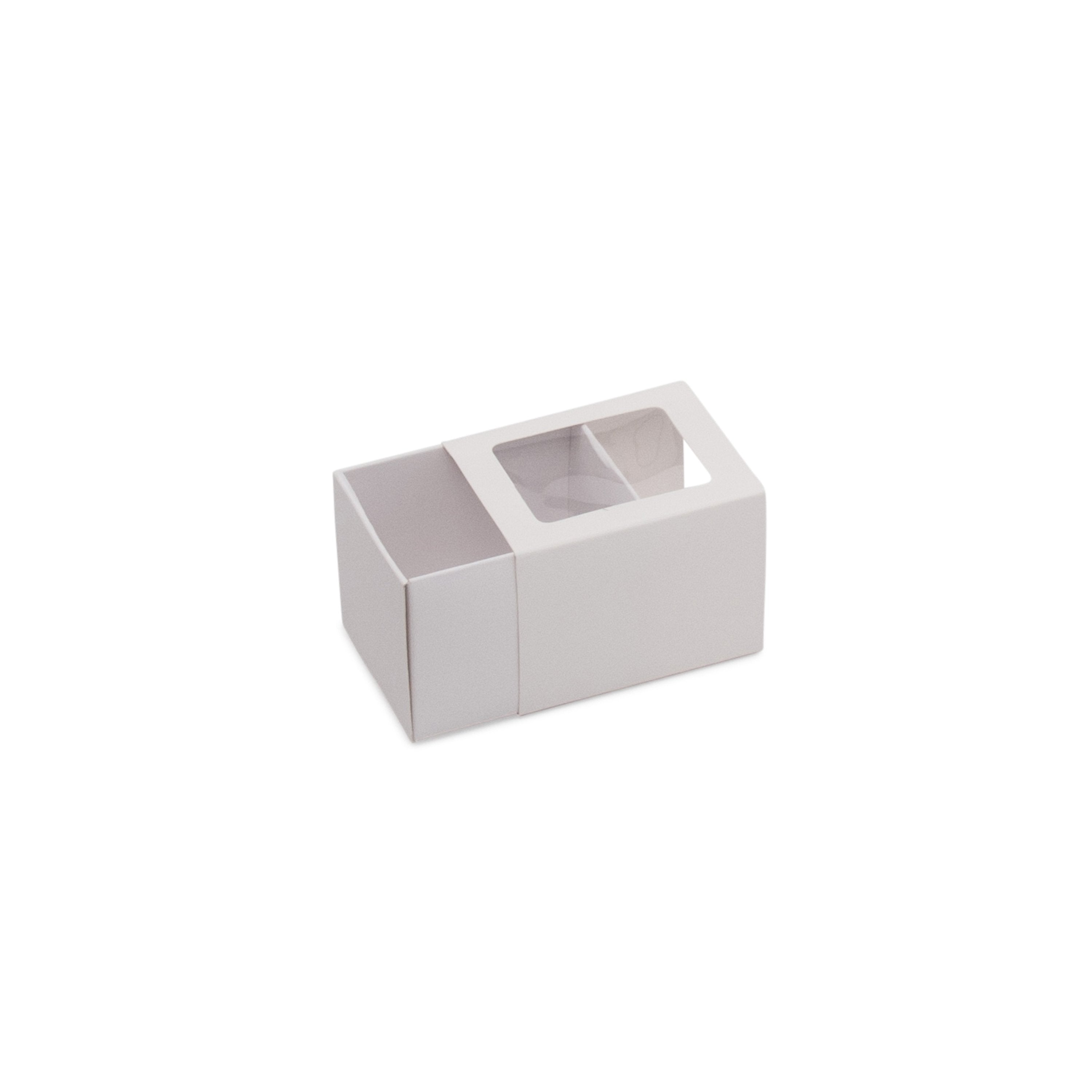 2 Macaron Box - Gloss White - Sample