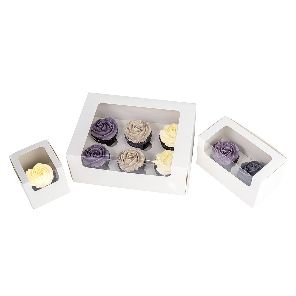 Six Cupcake Box L’Artisan - Gloss White