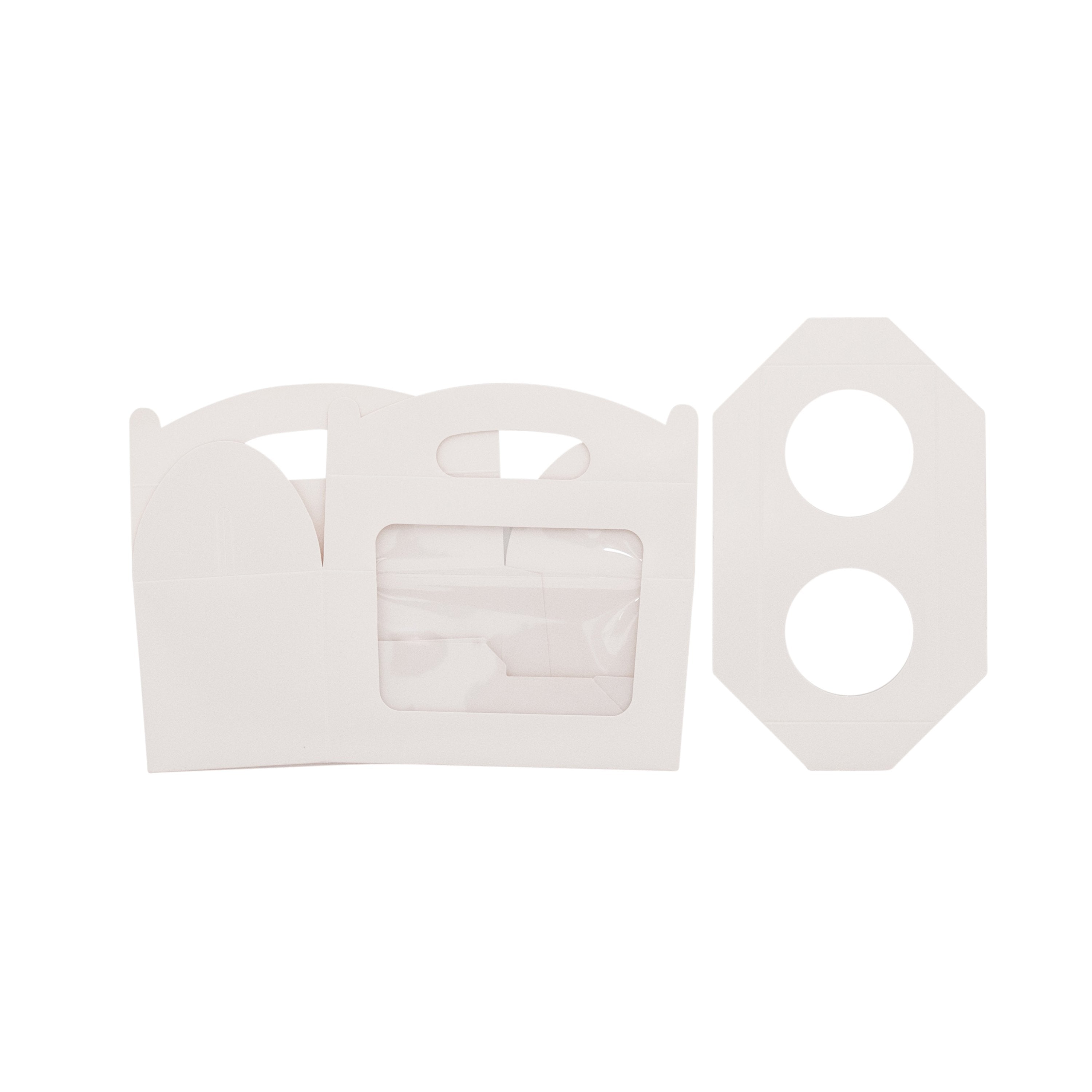 Amelia 2 Cupcake Carry Box - Gloss White - Sample