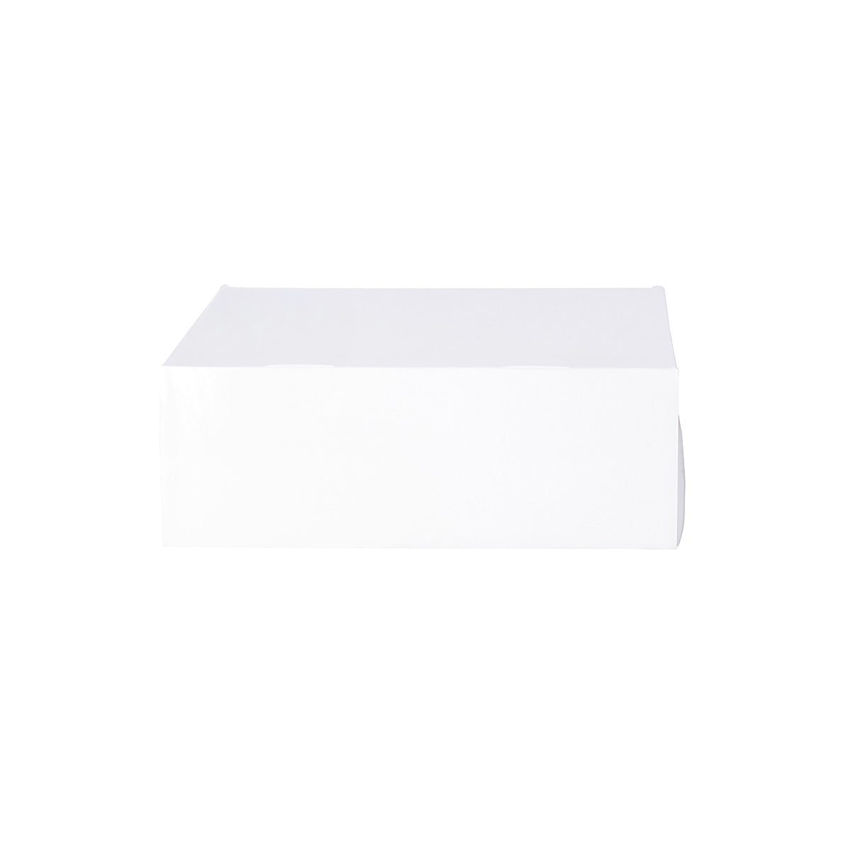 Cake Gift Shipper Box - Square - Gloss White