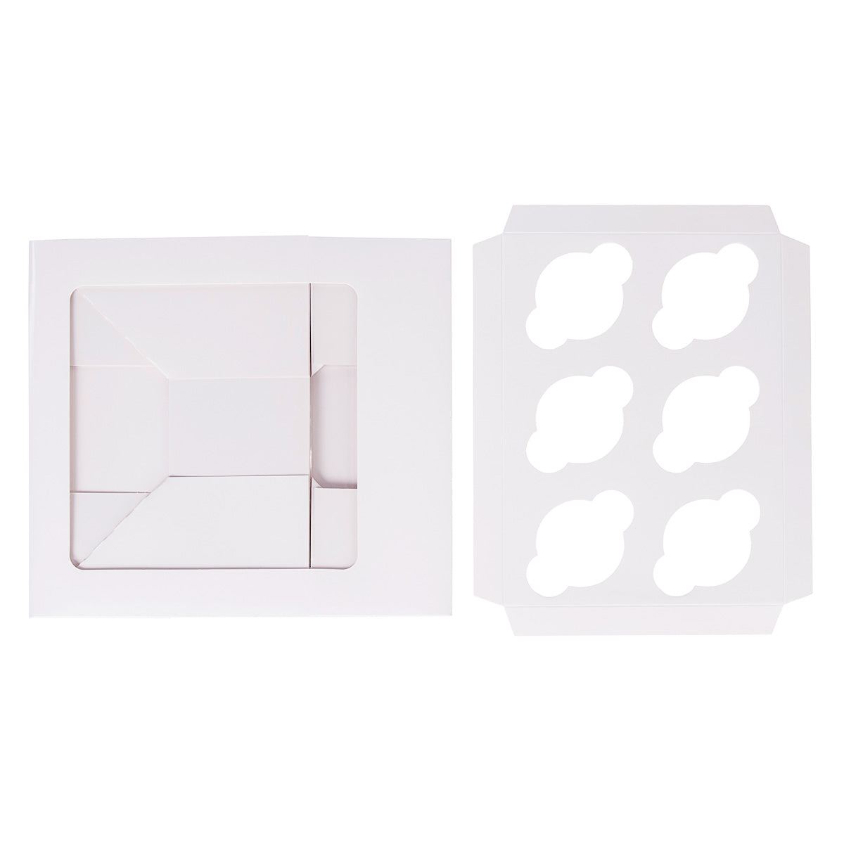 Six Cupcake Box L’Artisan - Gloss White