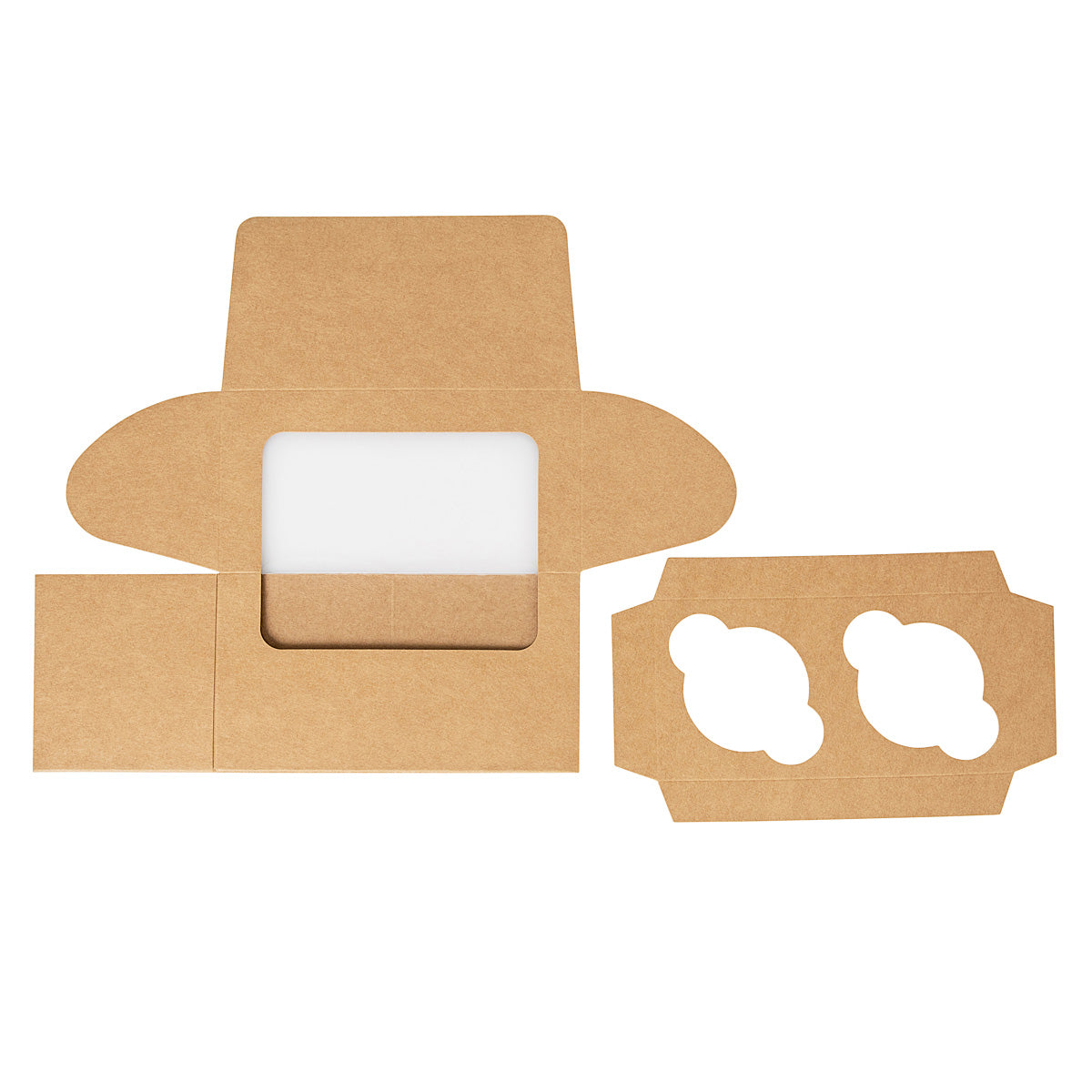 Two Cupcake Box L’Artisan - Kraft