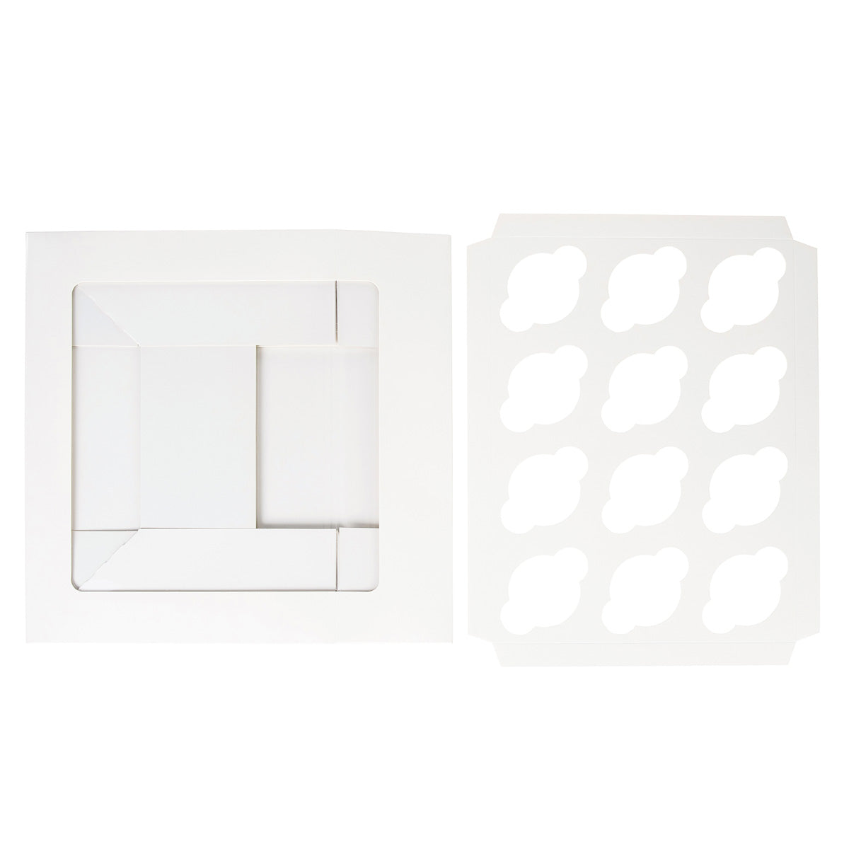 12 Cupcake Box L’Artisan - Gloss White