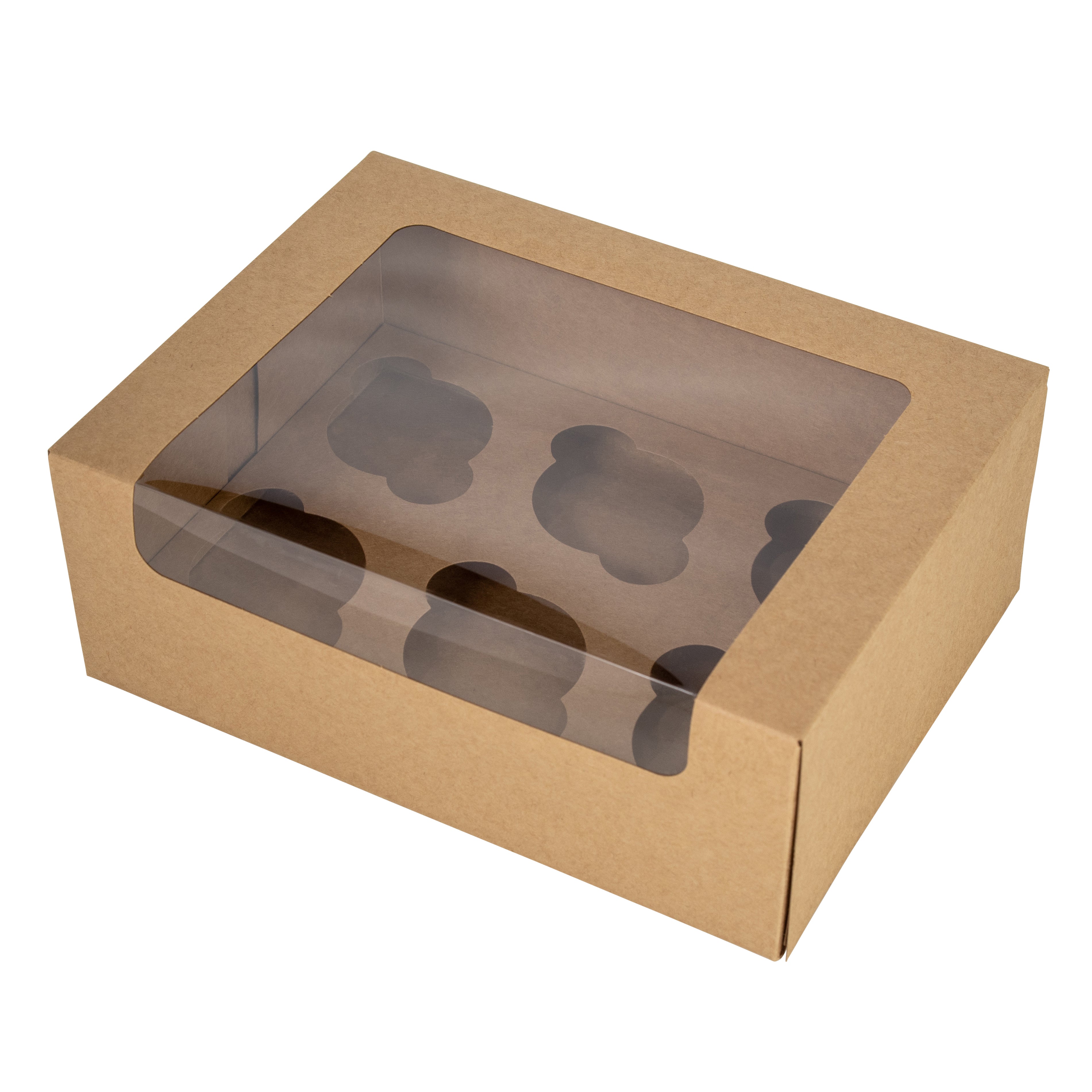 Six Cupcake Box L’Artisan - Kraft