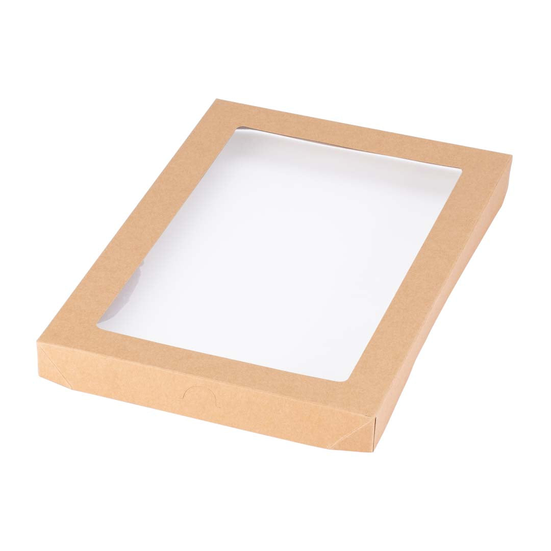 Disposable Catering Grazing Box (Lid) - Medium - Kraft