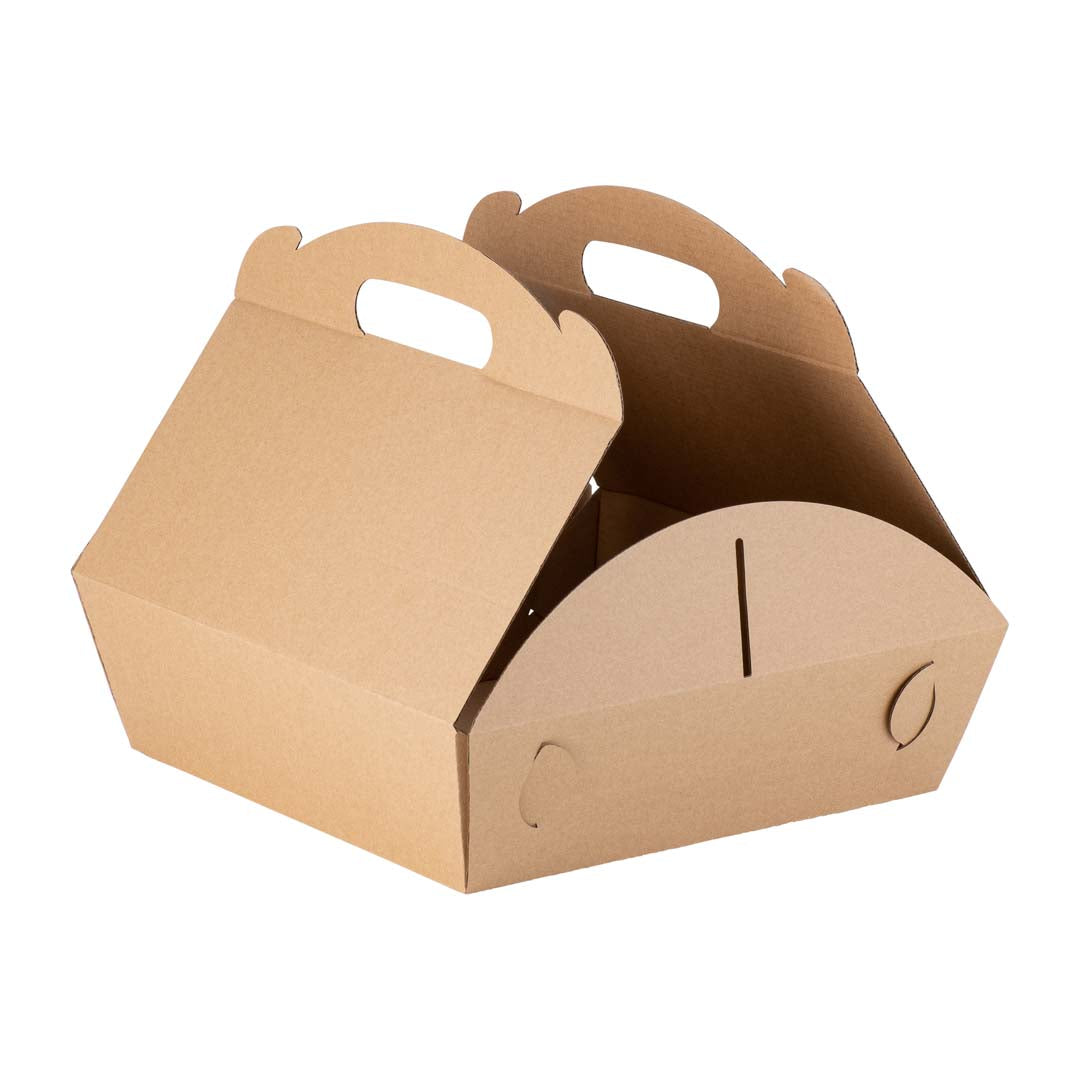 Catering Hamper Carry Box - Medium - Kraft