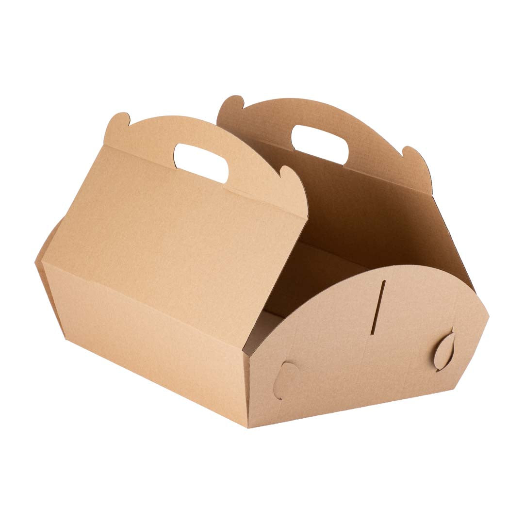 Catering Hamper Carry Box - Large - Kraft