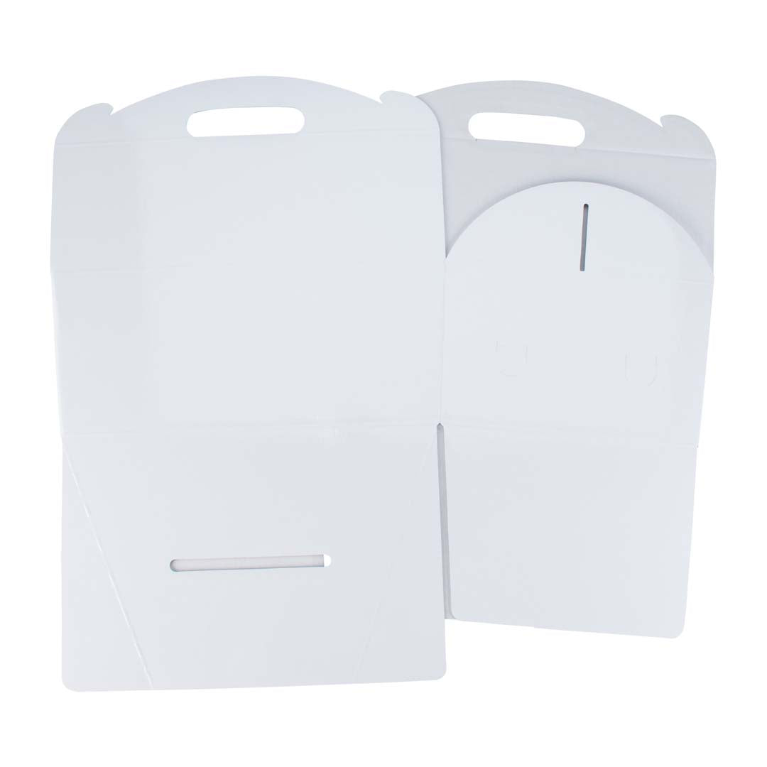 Catering Hamper Carry Box - Deep Large - Gloss White