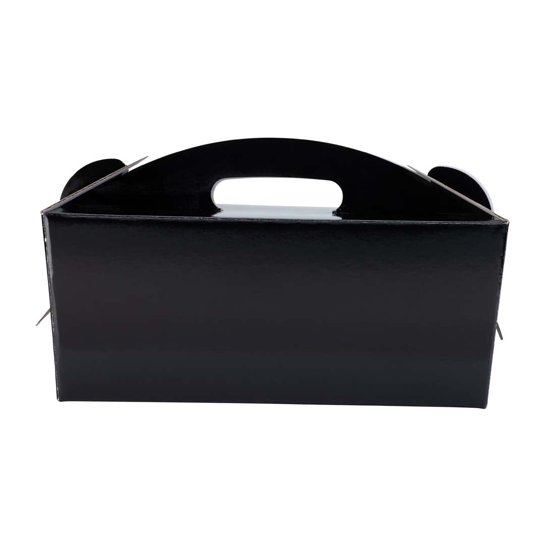 Catering Hamper Carry Box - Deep Large - Gloss Black