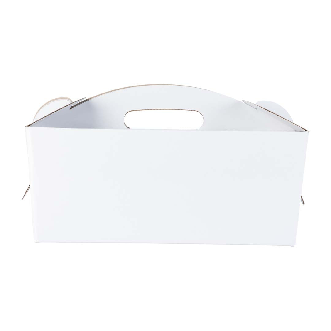 Catering Hamper Carry Box - Deep Large - Gloss White