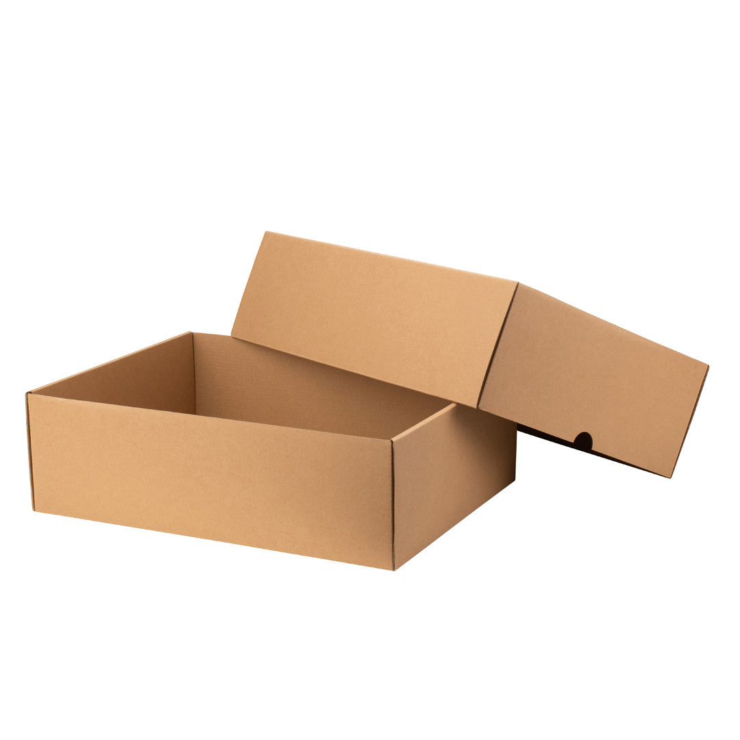 Fruit Hamper Box - Large  Rectangle - Kraft