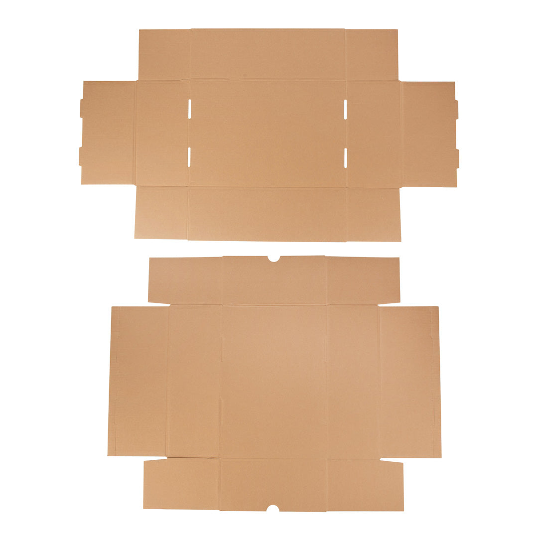Fruit Hamper Box - Small Rectangle - Kraft