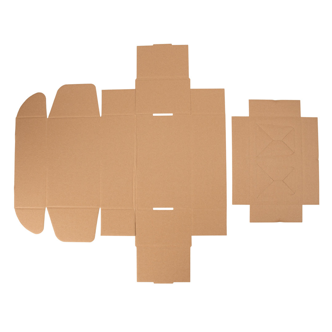 Gift Shipper Box – Candle Jar Medium Rectangle with Insert - Kraft