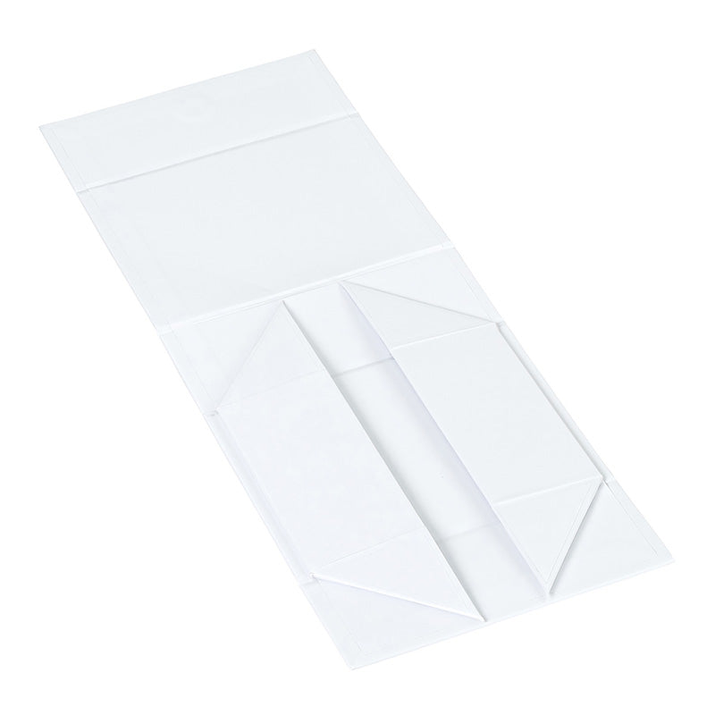 Gift Box - Rectangle Slim, 12 Macaron, Magnetic Closure, Matt White