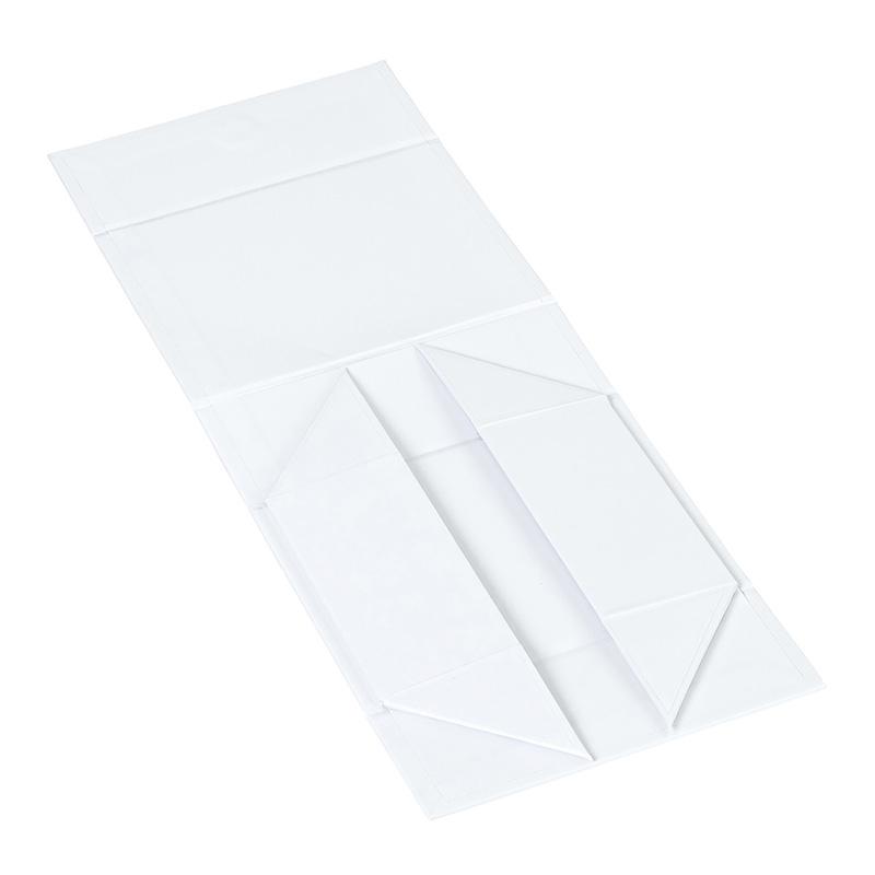 Gift Box - Rectangle Slim, 12 Macaron, Magnetic Closure, Matt White - Sample