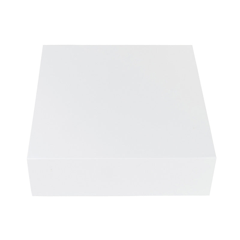 Gift Box Square Slim - Magnetic Closure Small, Matt White