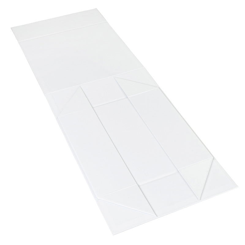 Gift Box Square Slim - Magnetic Closure Medium, Matt White
