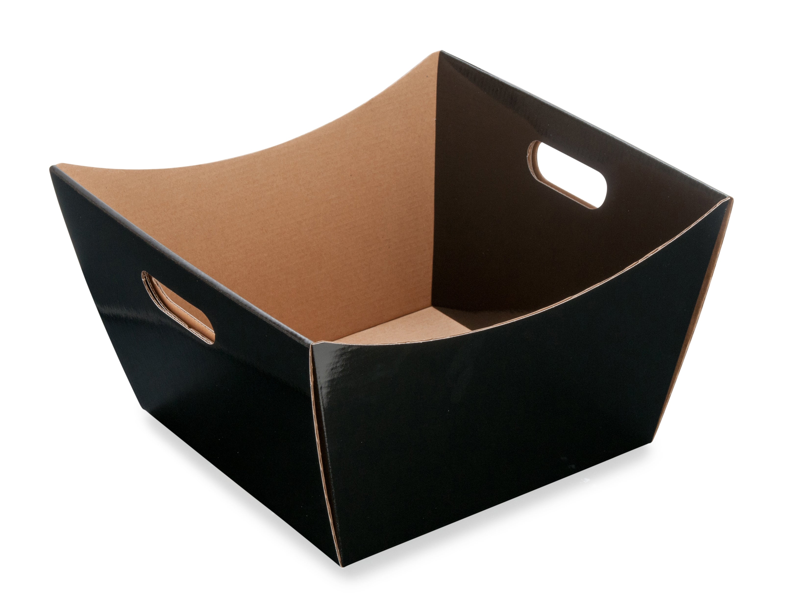 Large Deluxe Hamper Tray - Gloss Black