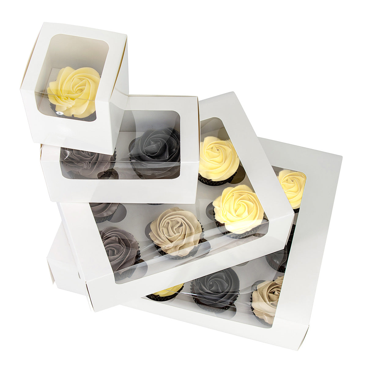 Two Cupcake Box L’Artisan - Gloss White
