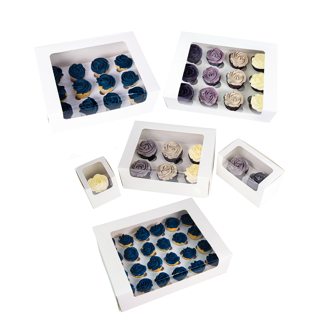 24 Mini Cupcake Box L’Artisan - Gloss White