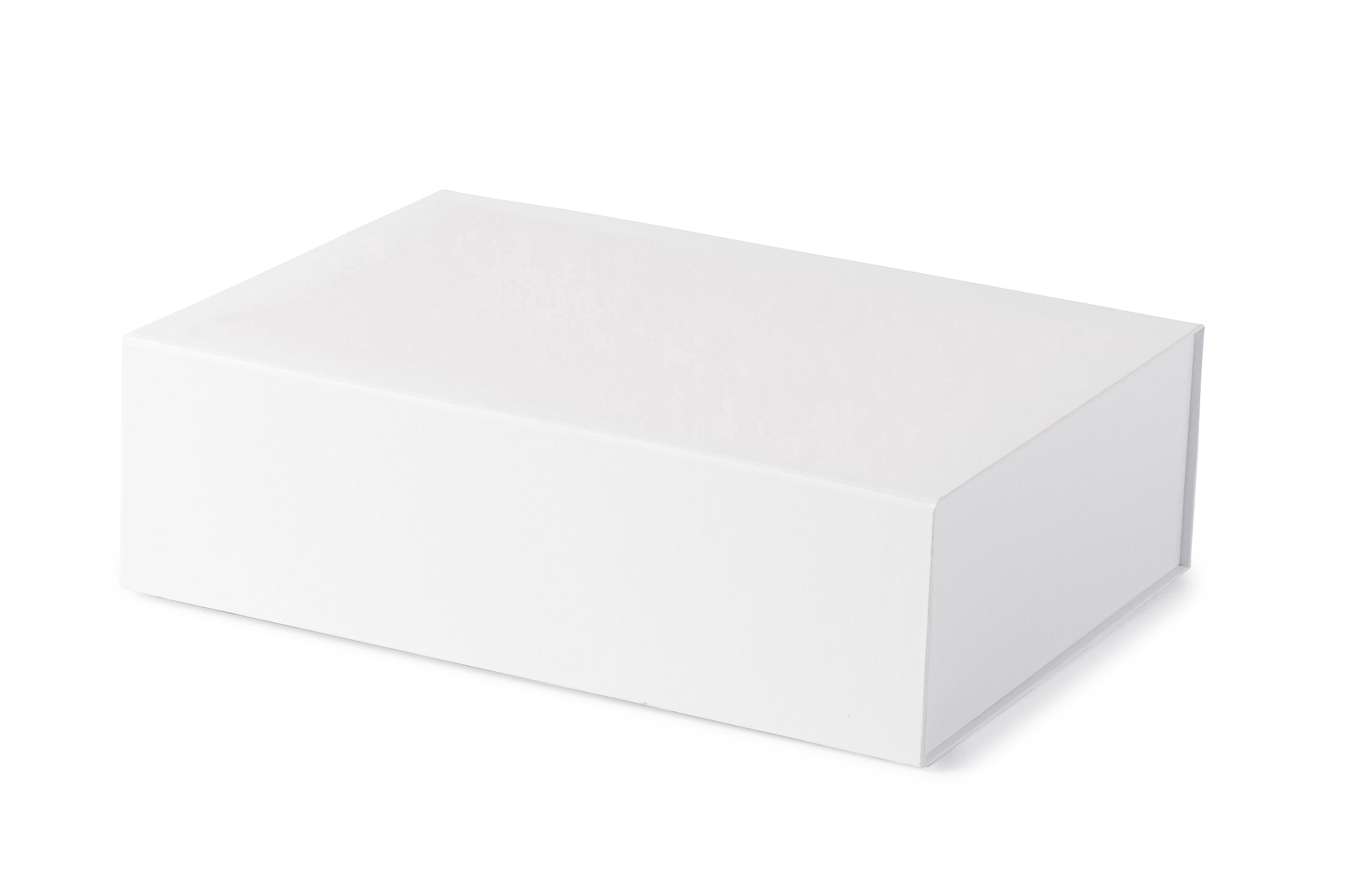 Hamilton Case Box 1 - Matt White Emboss Magnetic Closure