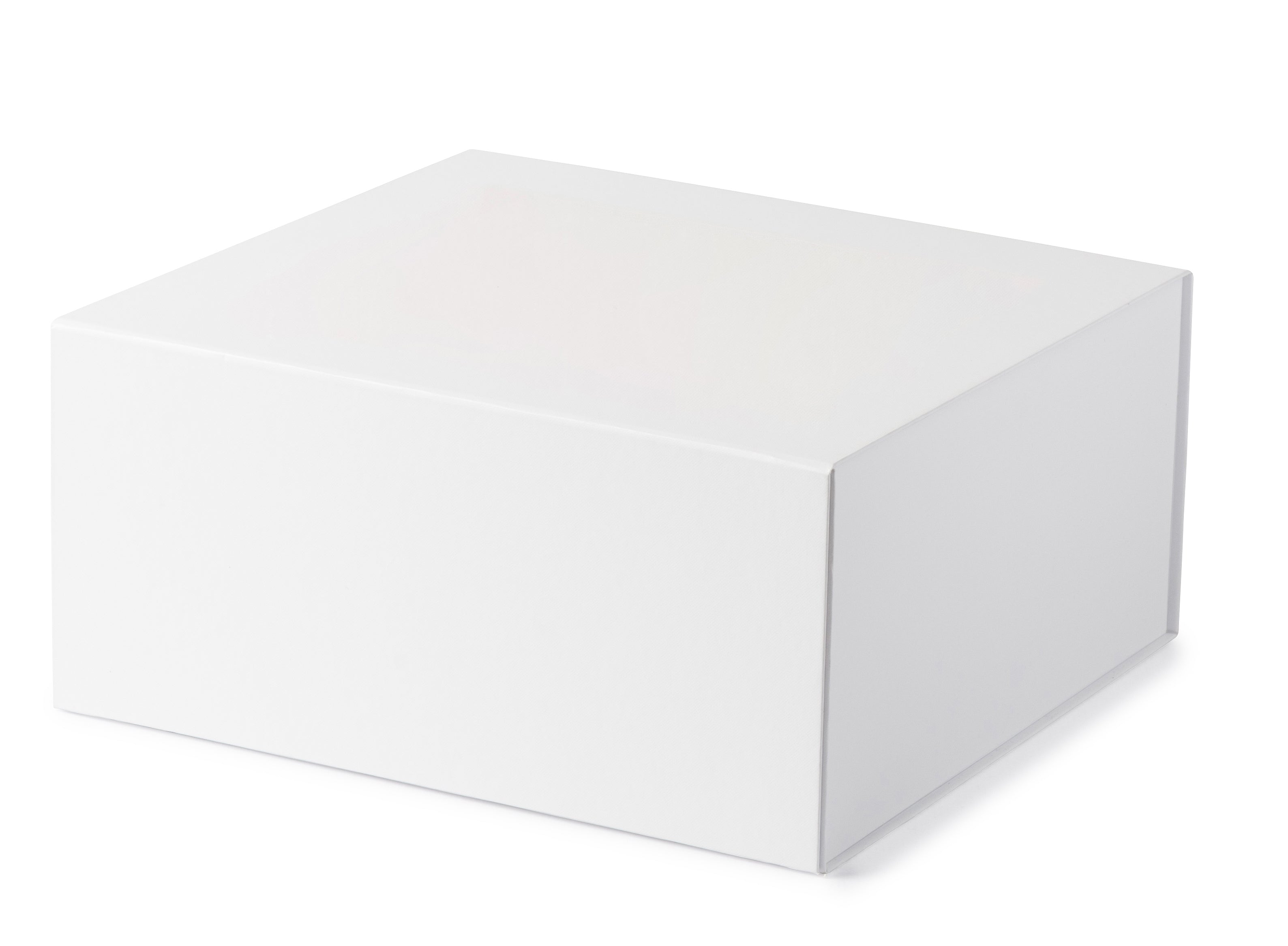 Hamilton Case Box 3 - Matt White Emboss Magnetic Closure