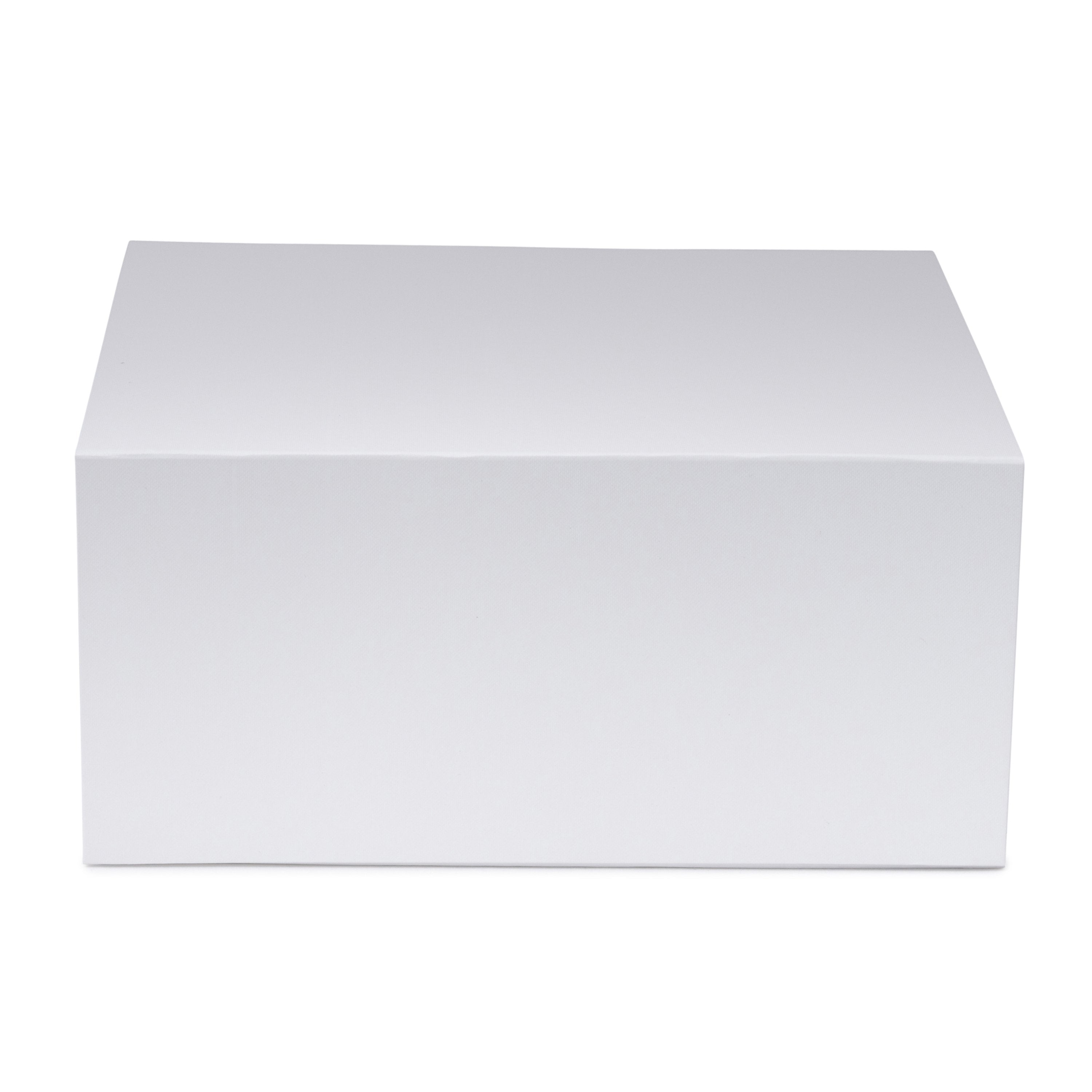 Hamilton Case Box 3 - Matt White Emboss Magnetic Closure