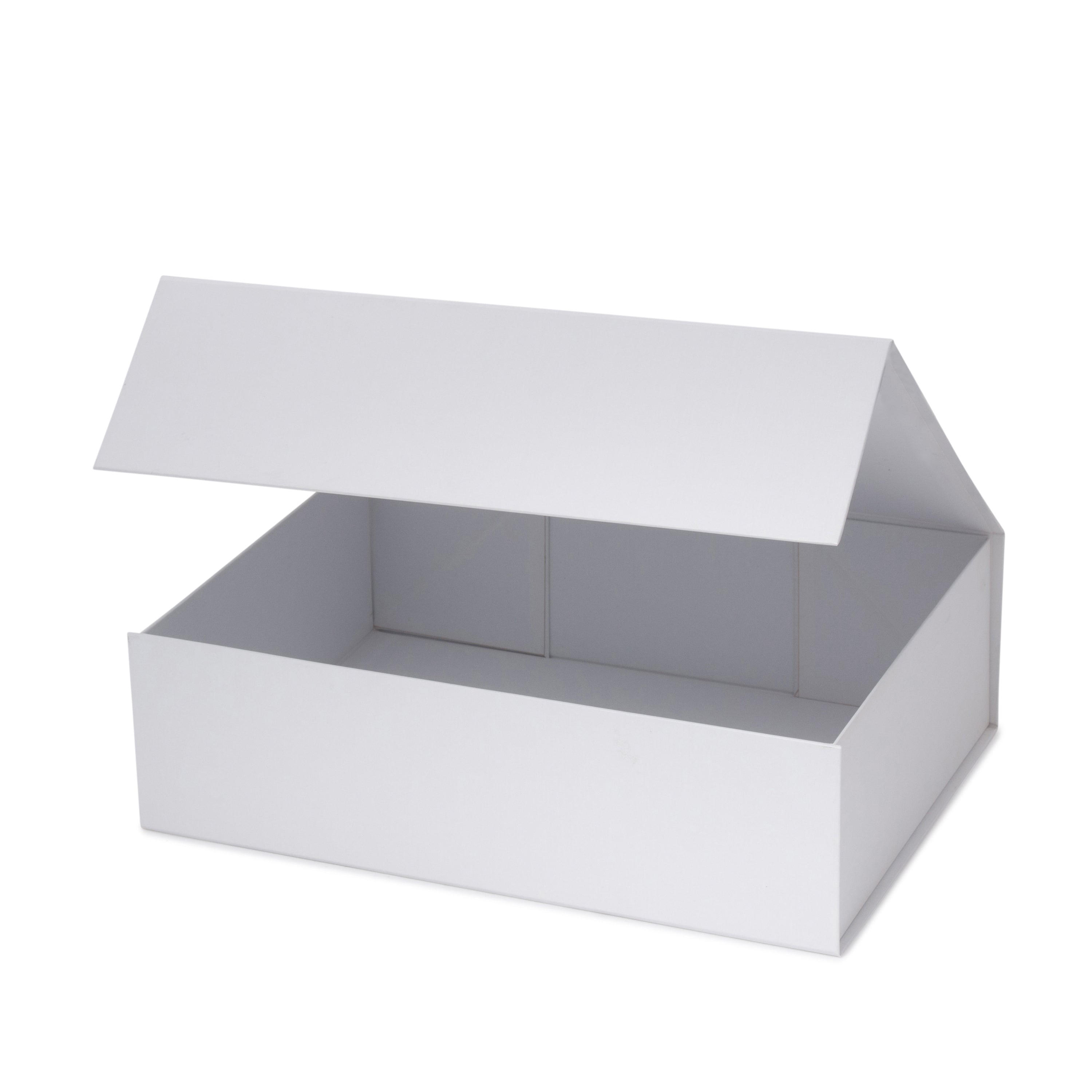 Hamilton Case Box 1 - Matt White Emboss Magnetic Closure