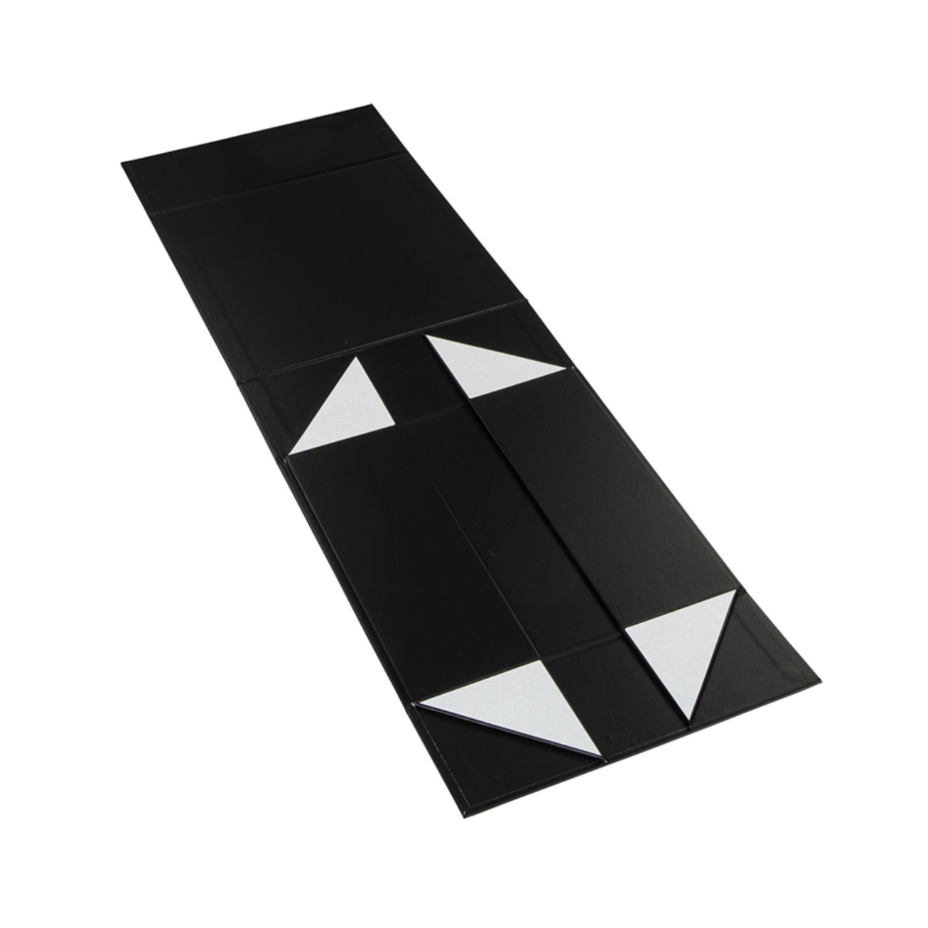 Hamper Box - Rectangle, Magnetic Closure Large, Matt Black